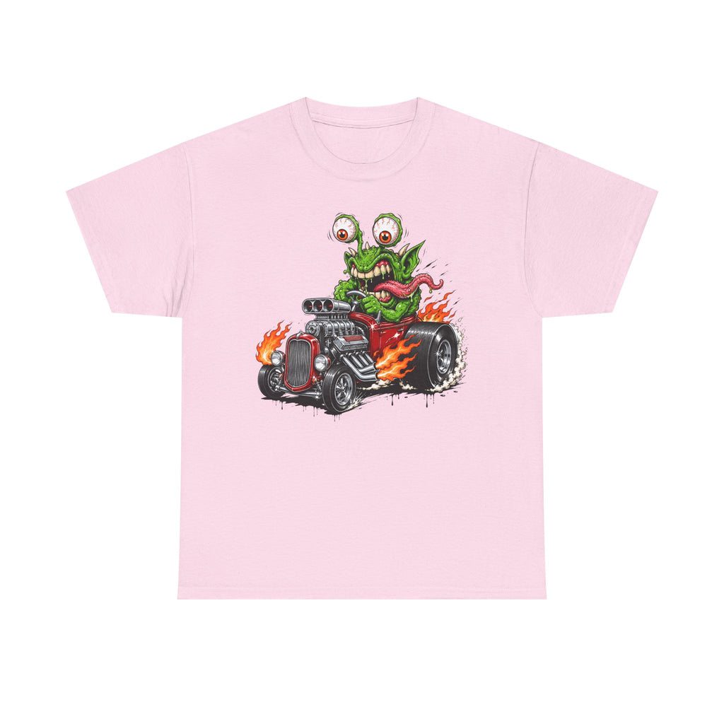 Wild-Eyed Monster Hot Rod Tee | Kustom Kulture Car Art, Unisex Retro Graphic T-Shirt Gift