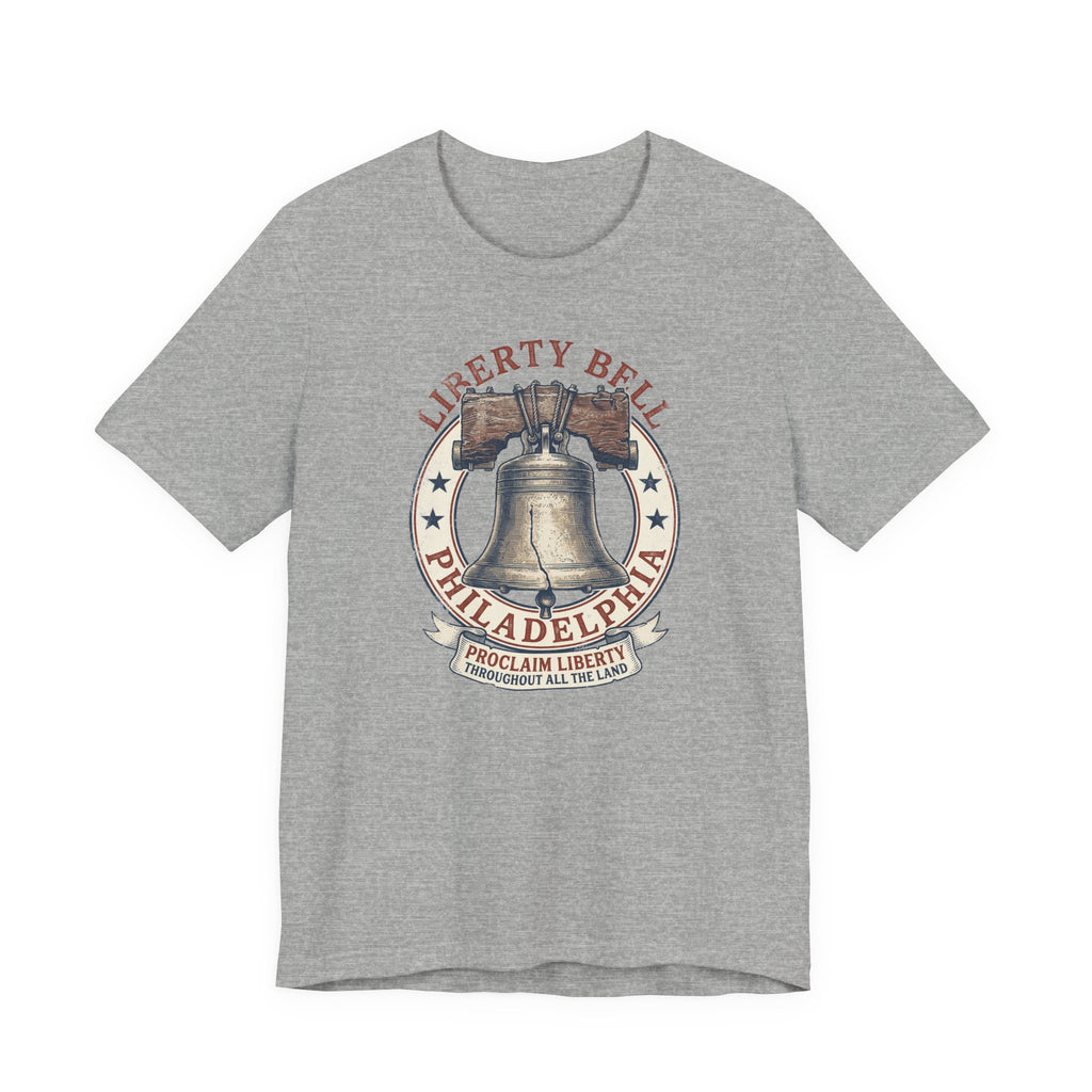 Liberty Bell Philadelphia T-Shirt | Vintage Patriotic Americana Tee