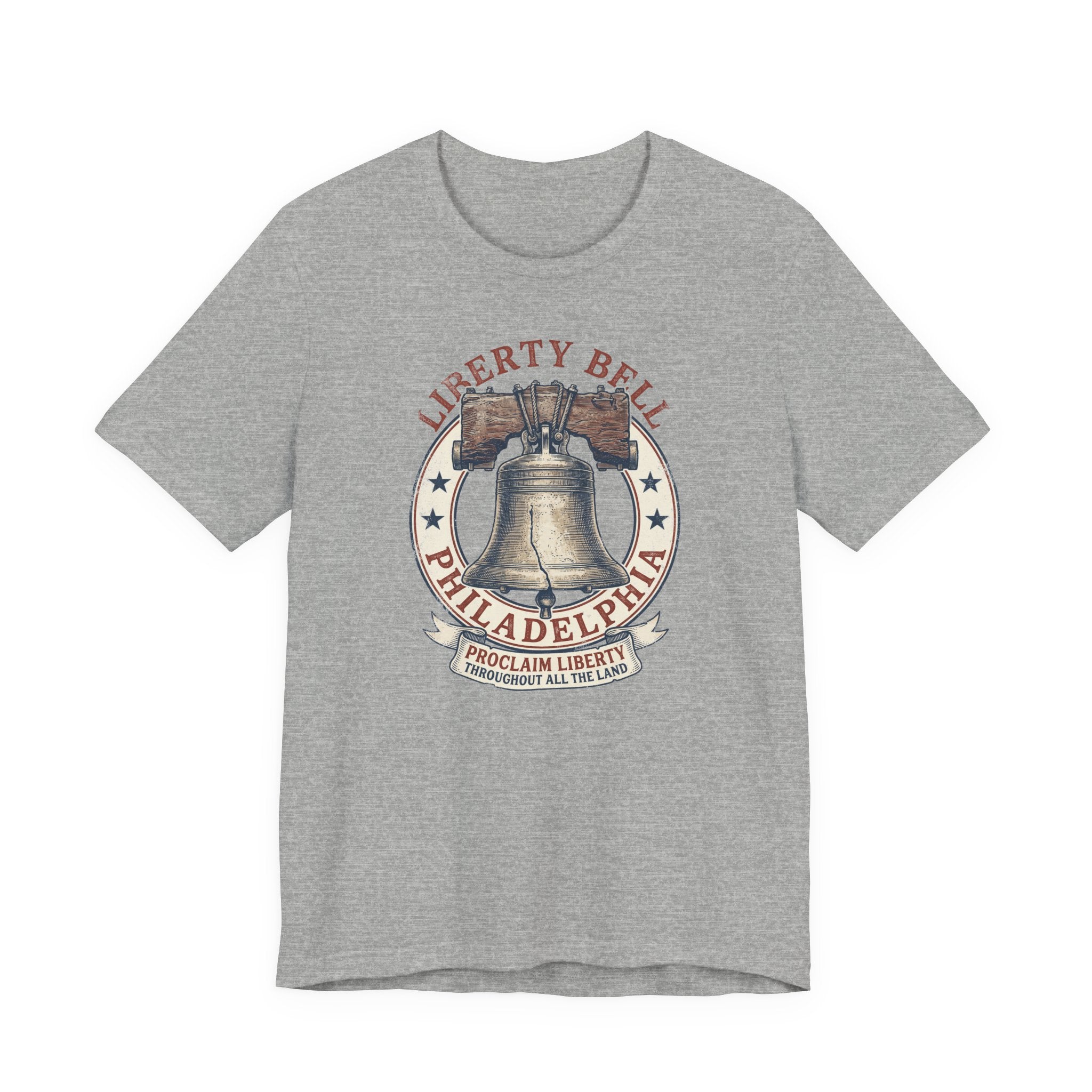 Liberty Bell Philadelphia T-Shirt | Vintage Patriotic Americana Tee