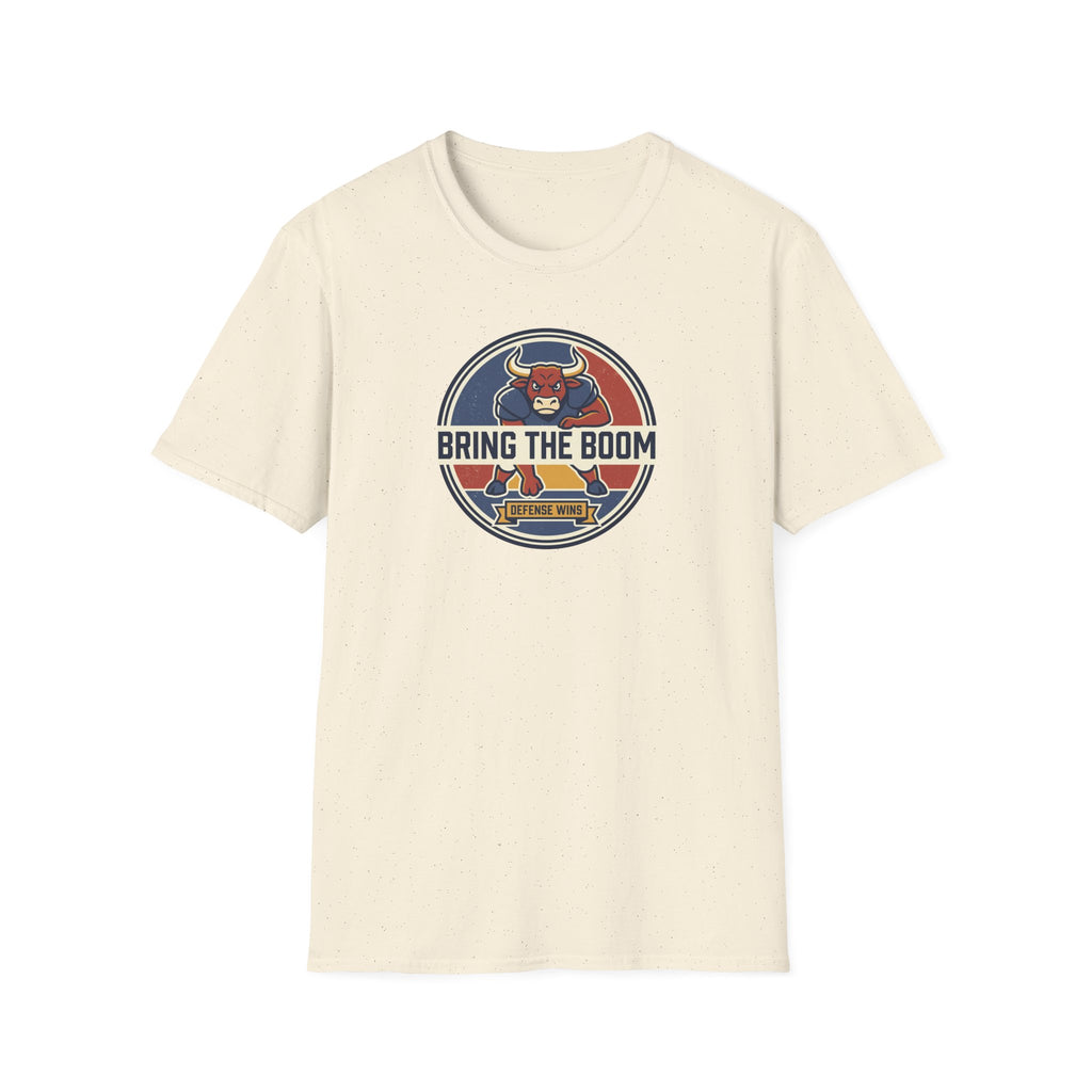 Bull Mascot T-Shirt | Vintage Sports Team Spirit Graphic Tee
