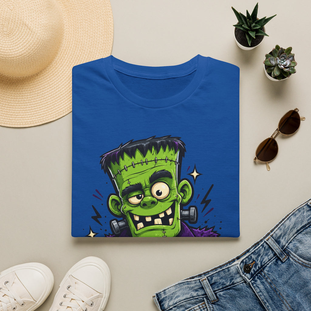 Stay Weird Frankenstein T-Shirt | Halloween Monster Graphic Tee | Spooky Cartoon Tee | Funny Monster Shirt | Halloween Gift