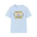 Whale, This Is Exhausting T-Shirt | Cute Purple Whale Retro Graphic