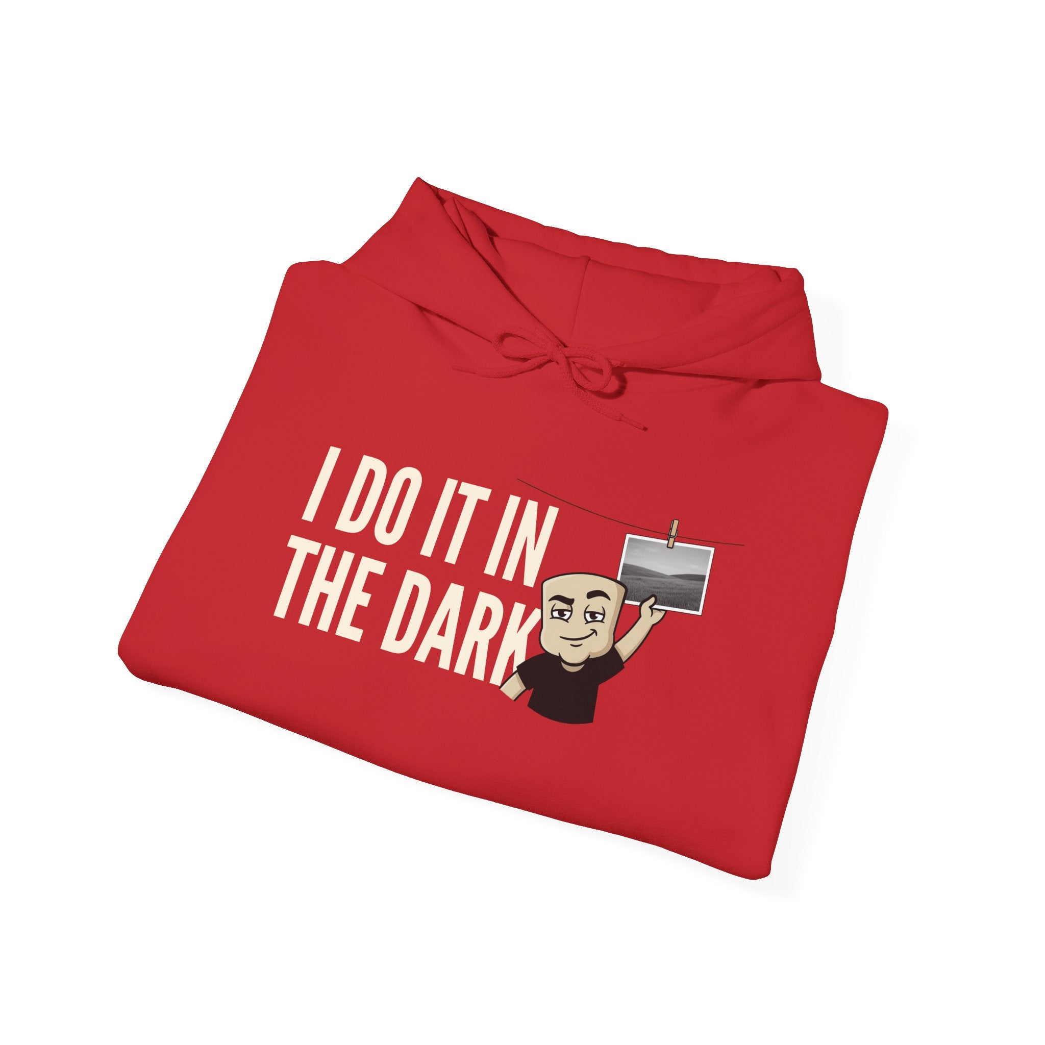 I Do It In The Dark Hoodie | Funny Adult Humor Naughty Innuendo Graphic Sweatshirt Gift