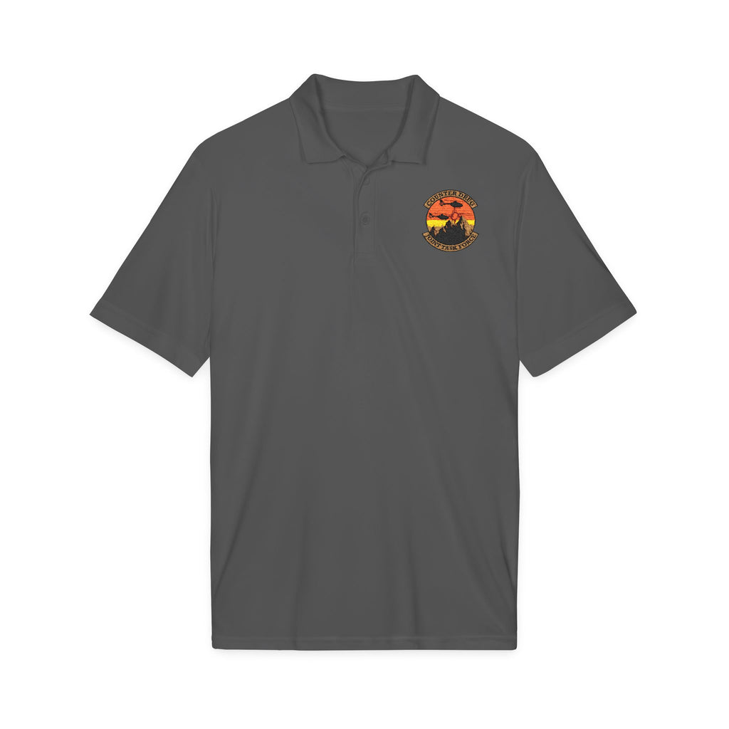 NM CDS - Sunset Surf Polo Shirt — Embroidered Logo 100% polyester