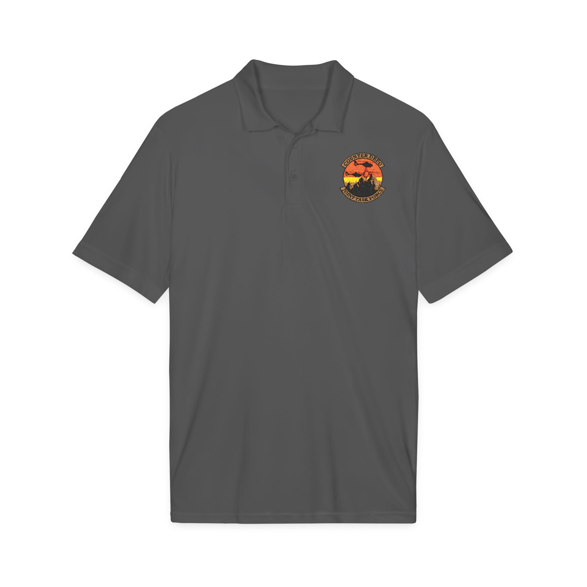 NM CDS - Sunset Surf Polo Shirt — Embroidered Logo 100% polyester
