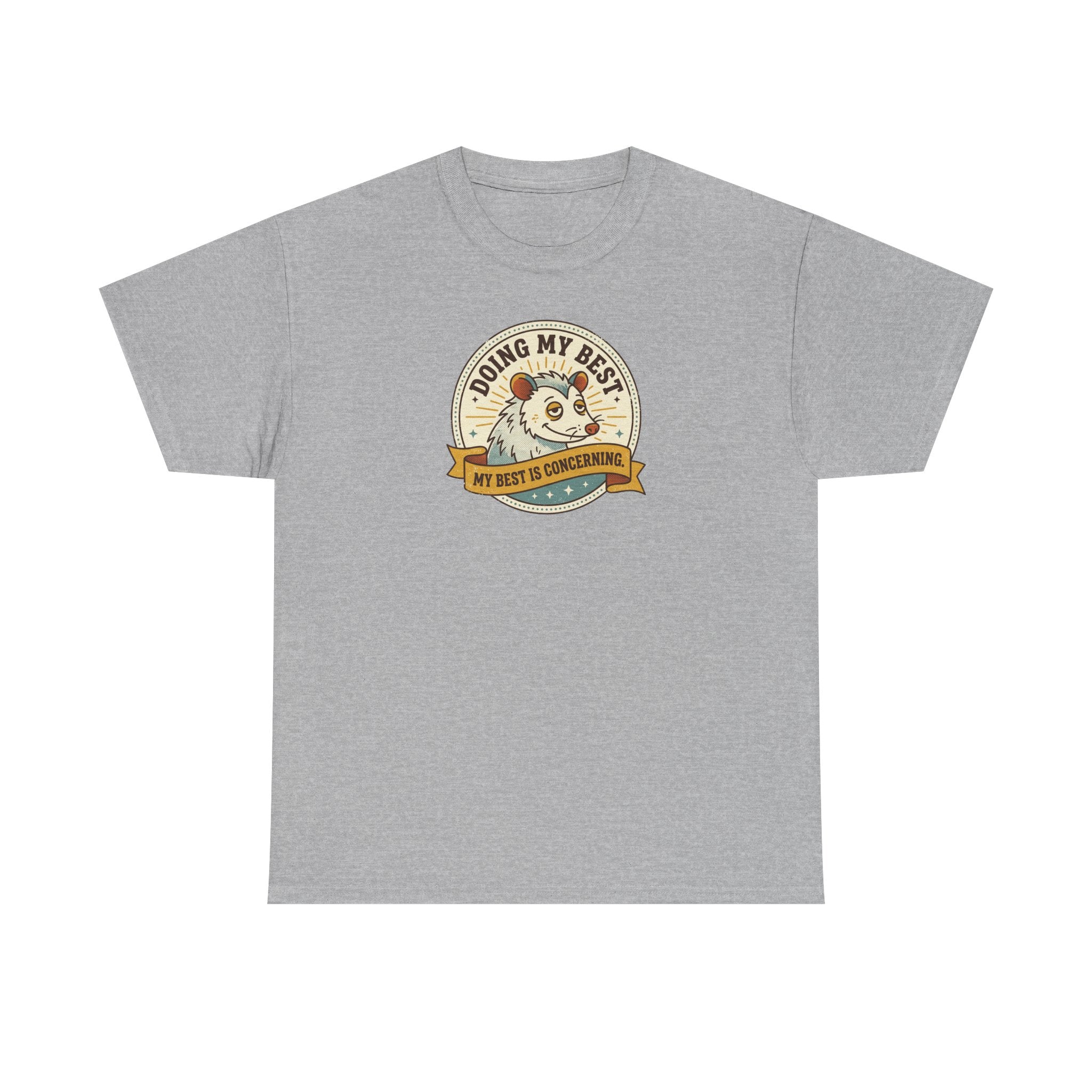 Doing My Best Sloth T-Shirt | Funny Sloth Lover Tee | Retro Animal Humor Shirt | Gift for Slow Days