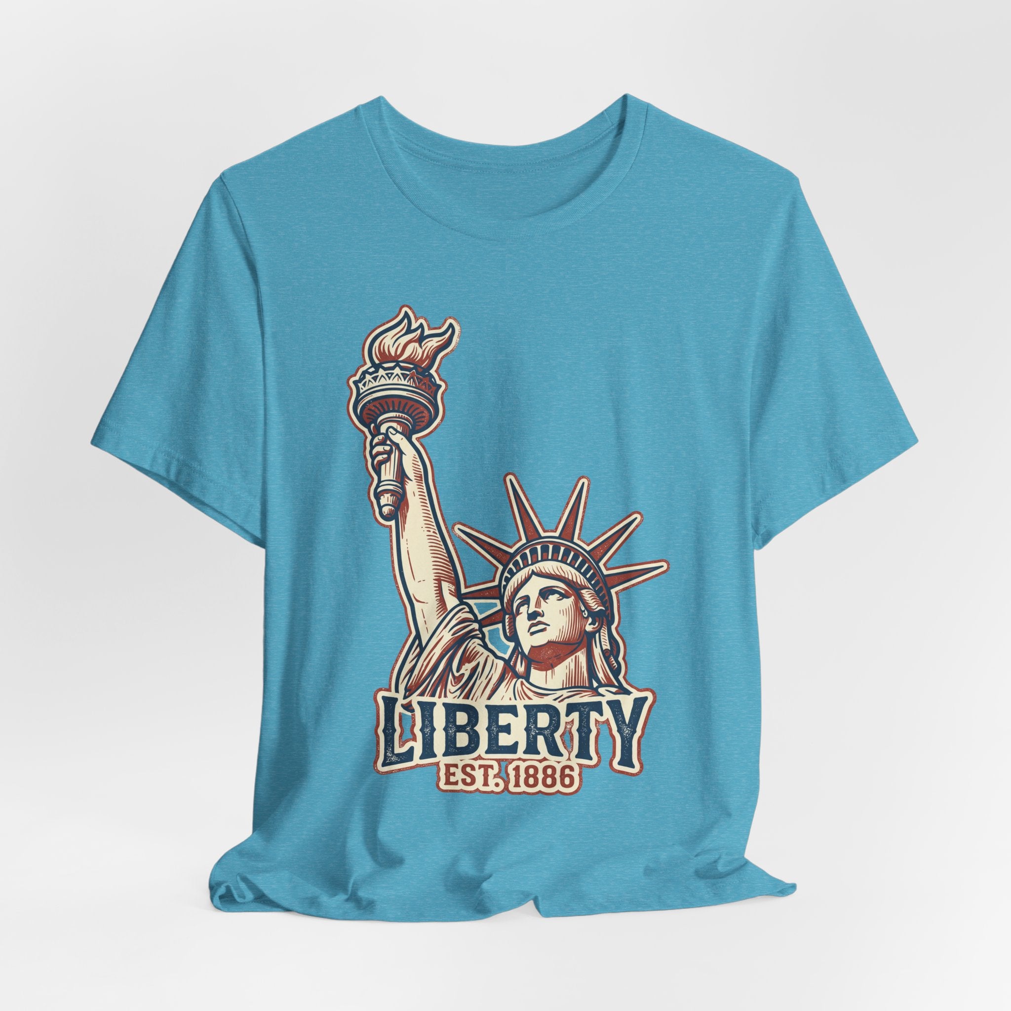 Liberty Statue Graphic Tee | Statue of Liberty Illustration, EST. 1886
