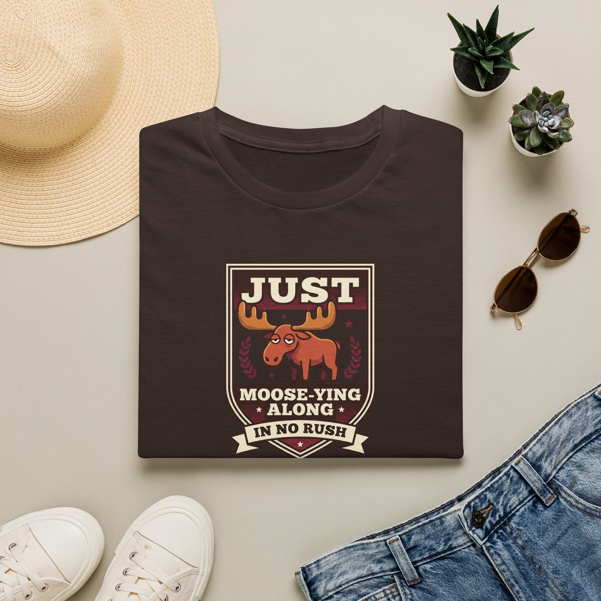 Just Moose-ying Along shirt | Moose graphic tee, Woodland humor