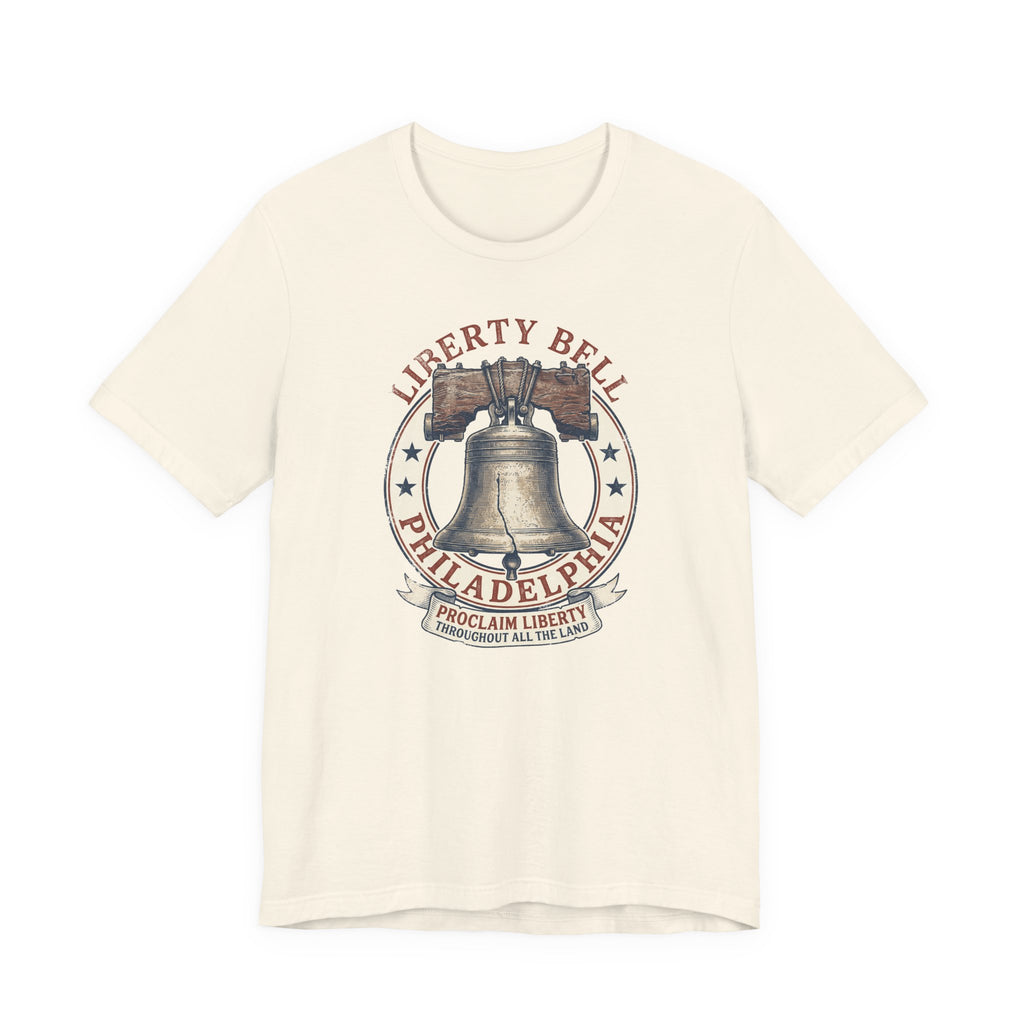 Liberty Bell Philadelphia T-Shirt | Vintage Patriotic Americana Tee