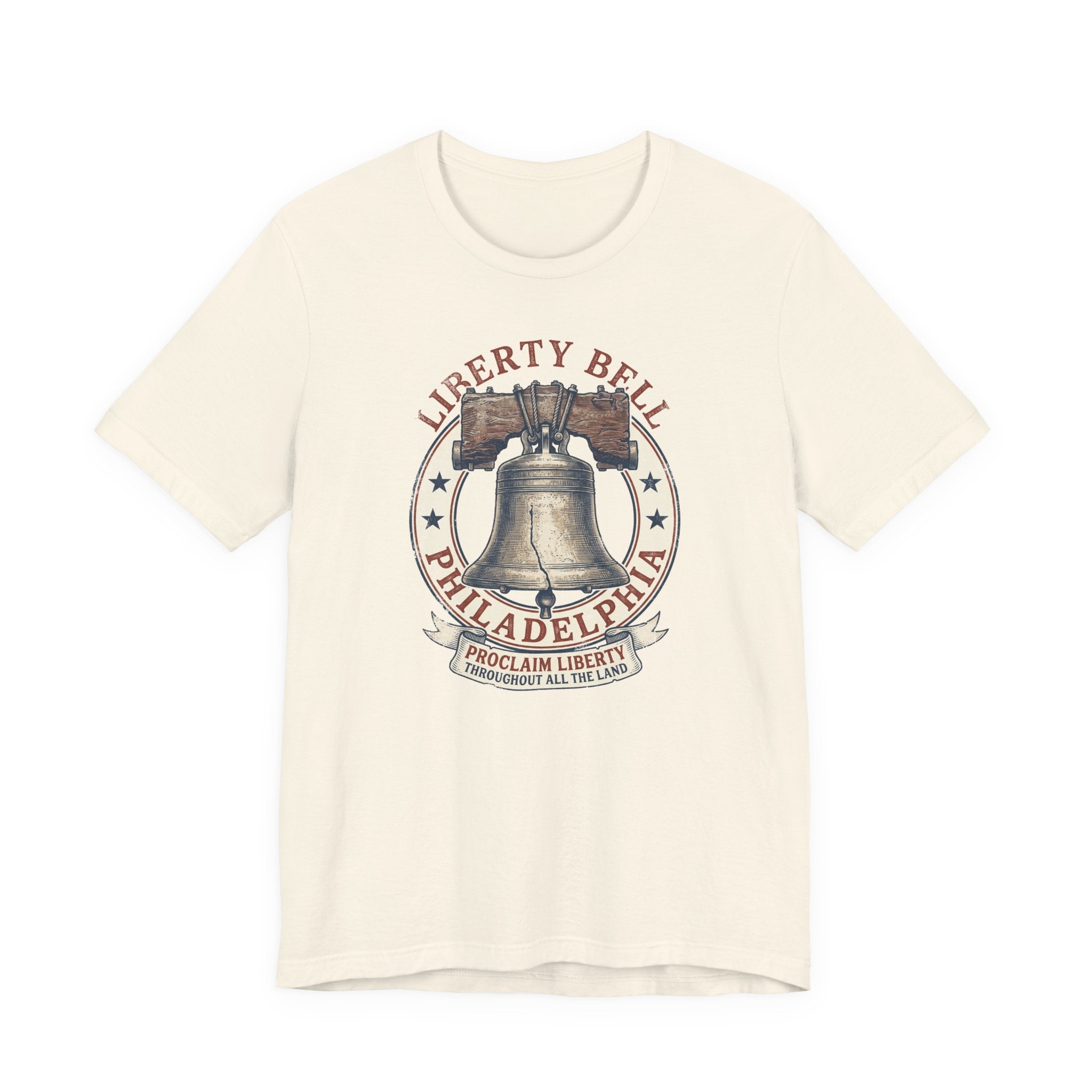 Liberty Bell Philadelphia T-Shirt | Vintage Patriotic Americana Tee