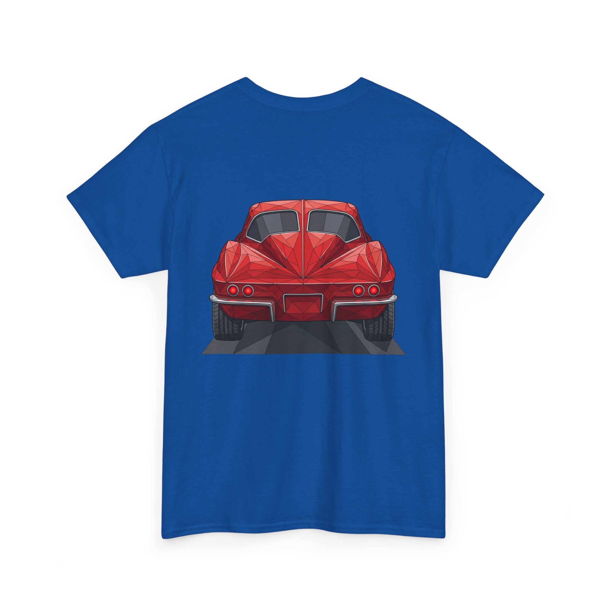 Retro Split Window Sports Coupe T-Shirt | Front and Rear View