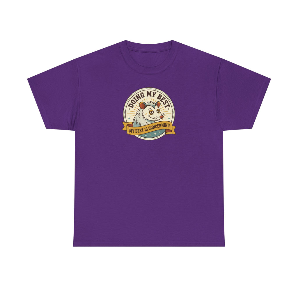 Doing My Best Sloth T-Shirt | Funny Sloth Lover Tee | Retro Animal Humor Shirt | Gift for Slow Days