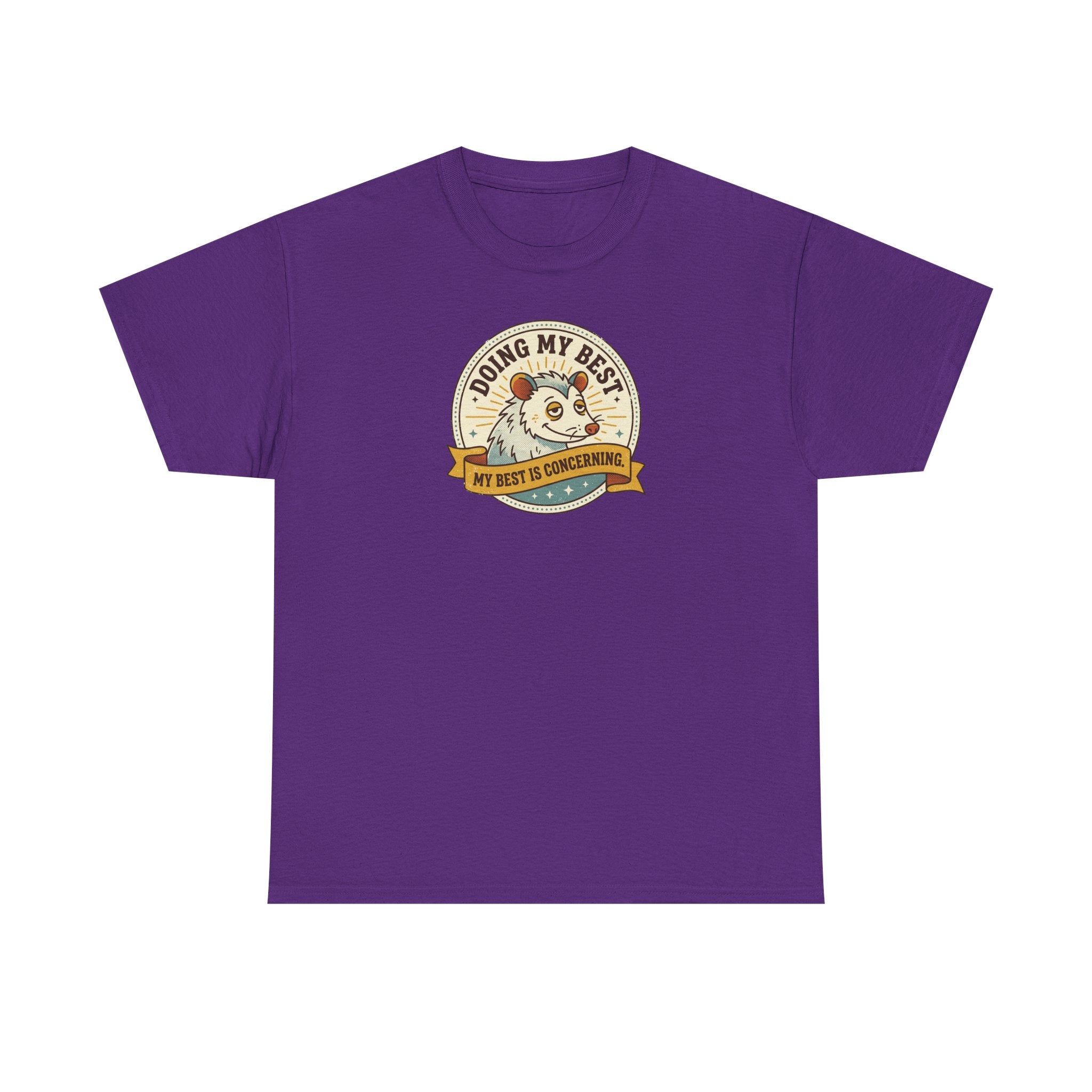 Doing My Best Sloth T-Shirt | Funny Sloth Lover Tee | Retro Animal Humor Shirt | Gift for Slow Days