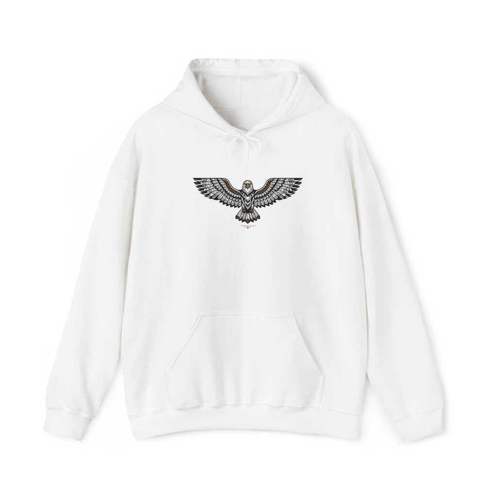 Rhinestone Eagle Hoodie | Sparkle Bird Chest Design, Unisex Embellished Sweatshirt, Eagle Gift Pullover