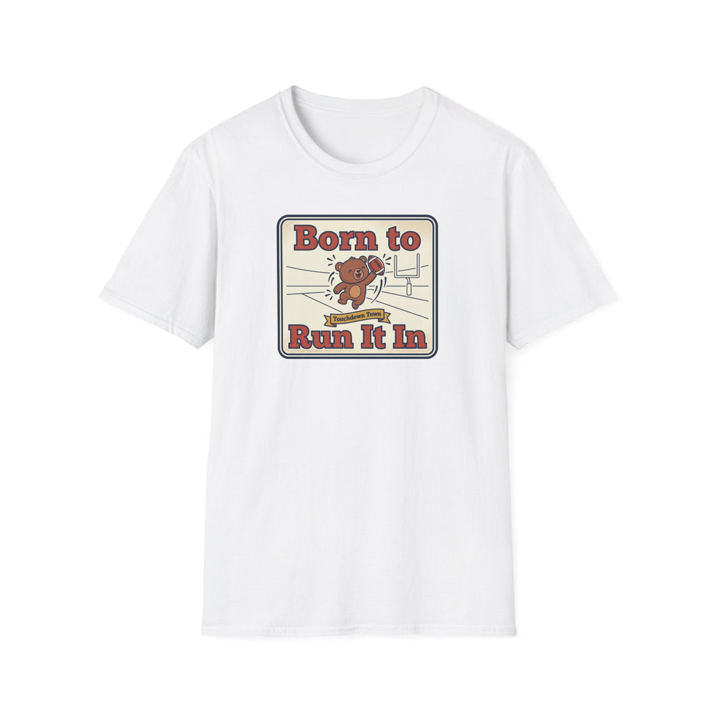 Funny Sports Bear T-Shirt | Cute Game Day Humor Graphic Tee
