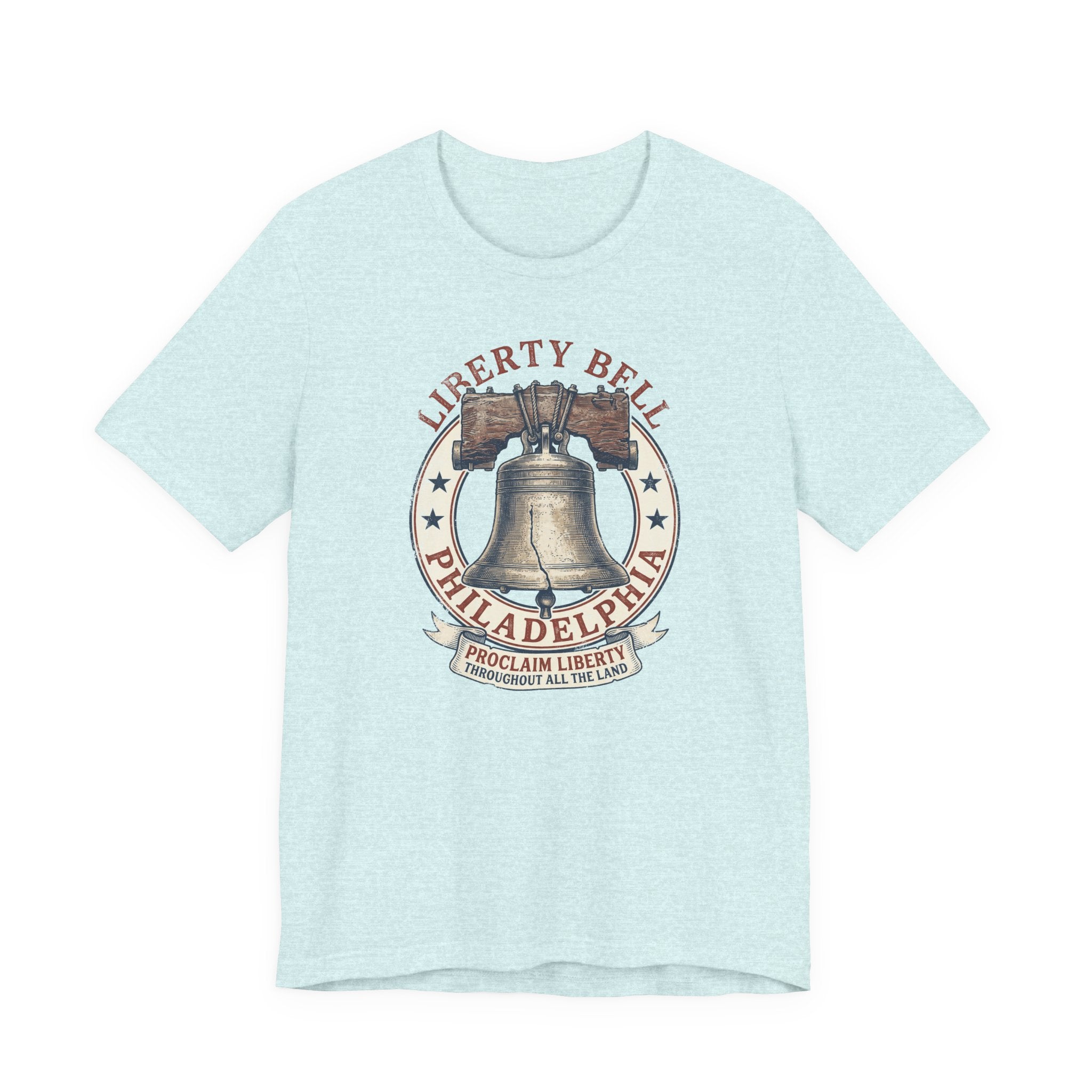 Liberty Bell Philadelphia T-Shirt | Vintage Patriotic Americana Tee