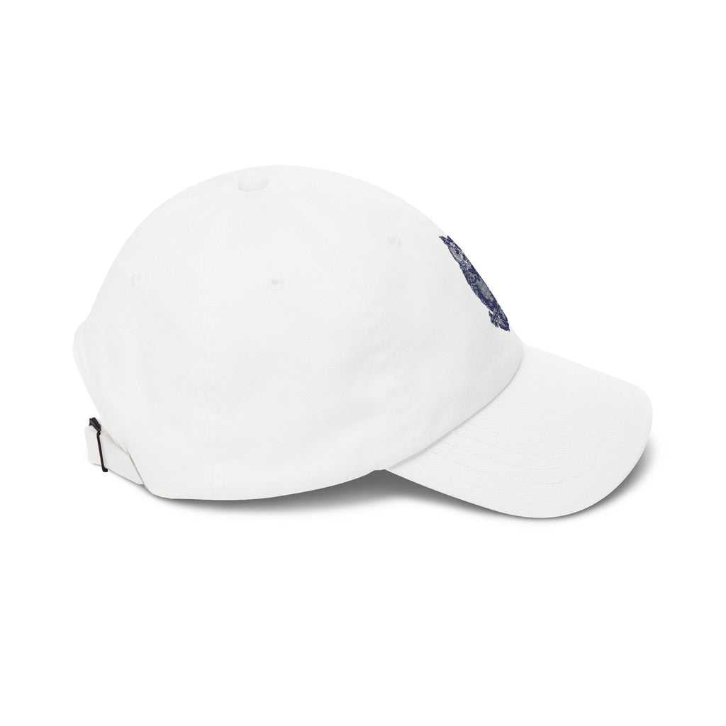 Embroidered Blue Owl Dad Cap – Classic Casual Baseball Hat