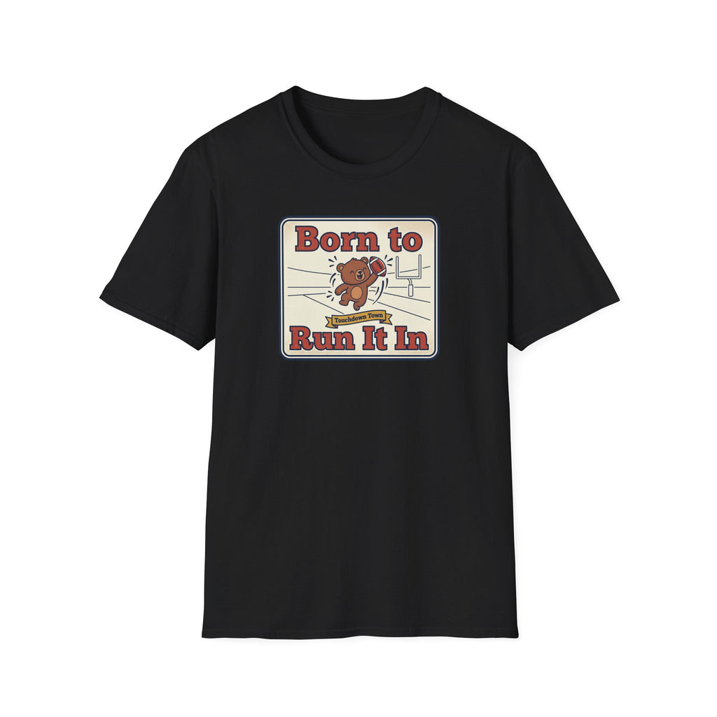 Funny Sports Bear T-Shirt | Cute Game Day Humor Graphic Tee