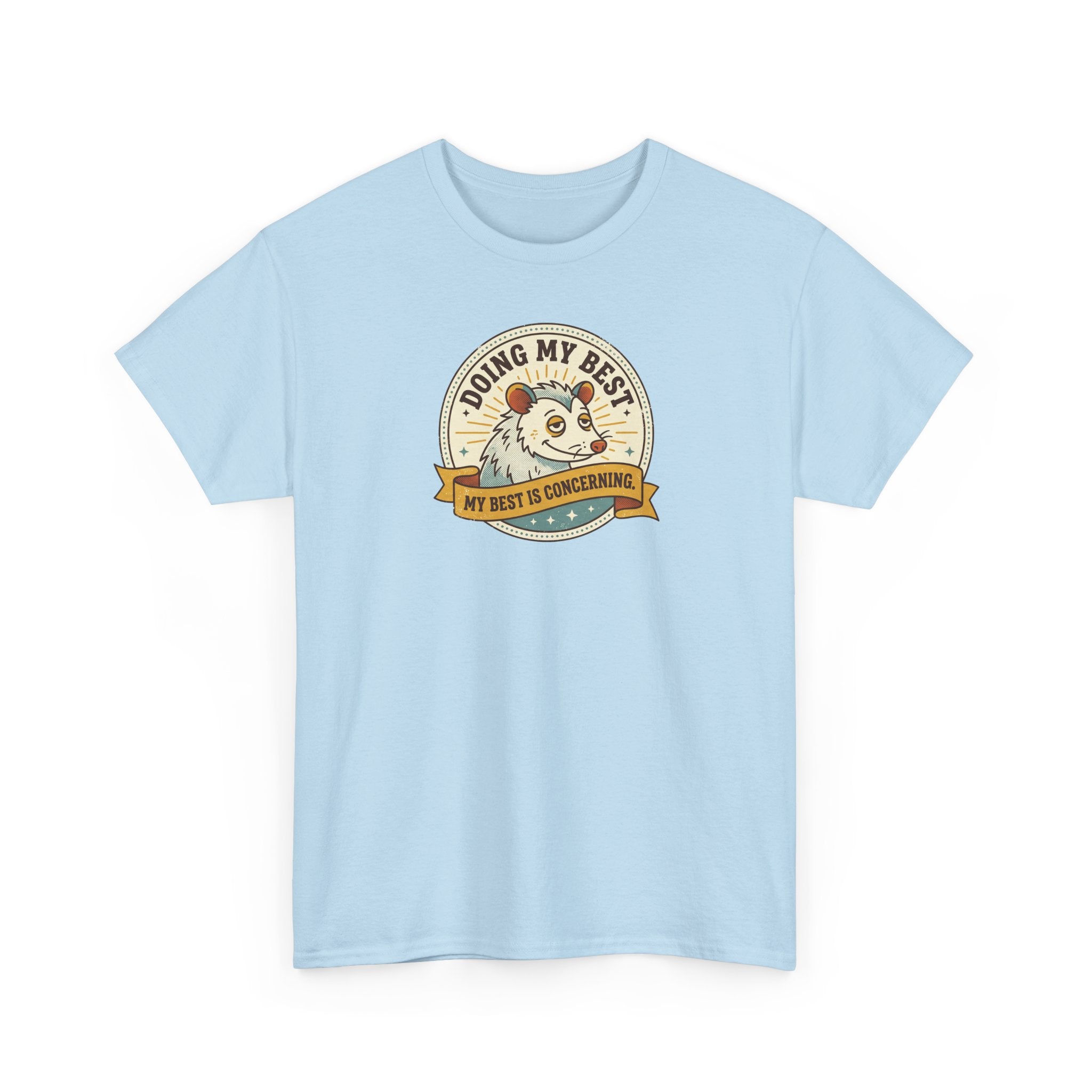 Doing My Best Sloth T-Shirt | Funny Sloth Lover Tee | Retro Animal Humor Shirt | Gift for Slow Days