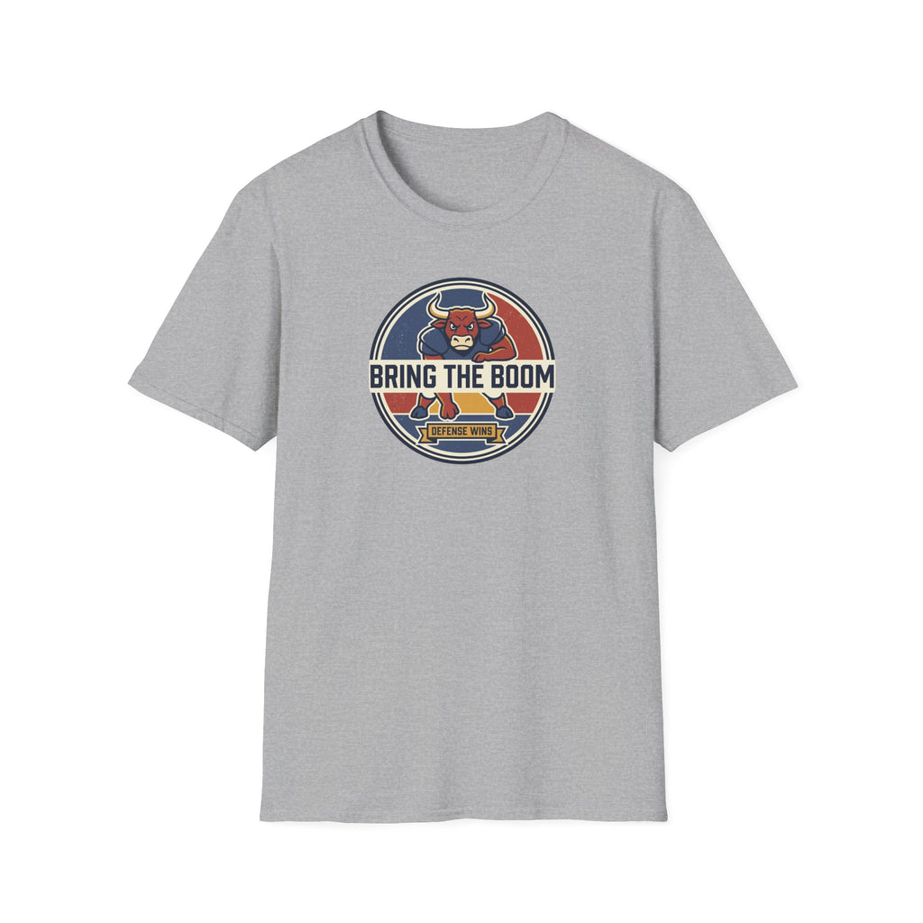 Bull Mascot T-Shirt | Vintage Sports Team Spirit Graphic Tee