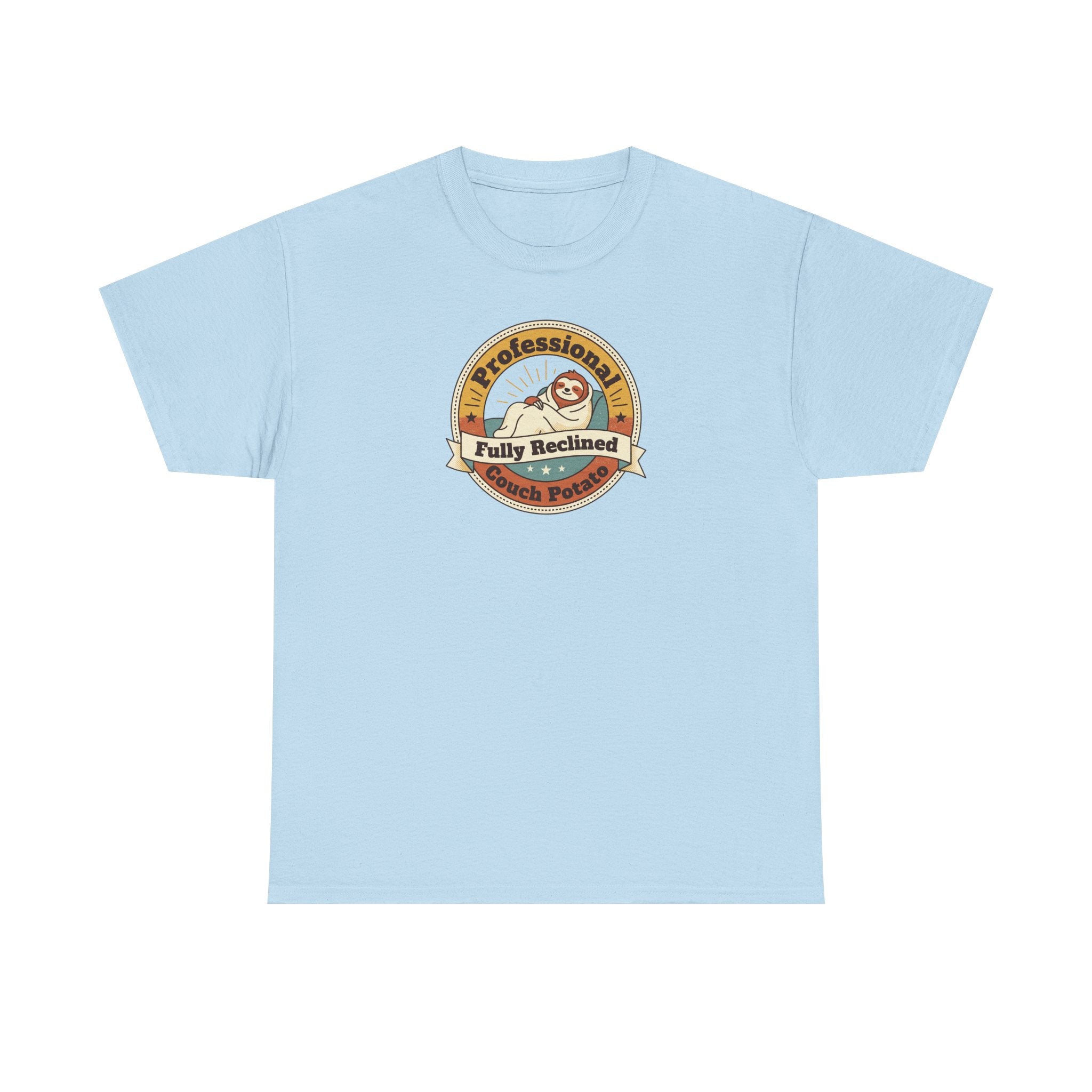 Professional Nap Club T-Shirt | Funny Couch Potato Sloth Graphic Tee