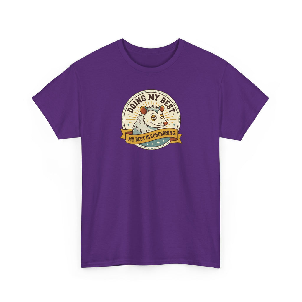 Doing My Best Sloth T-Shirt | Funny Sloth Lover Tee | Retro Animal Humor Shirt | Gift for Slow Days