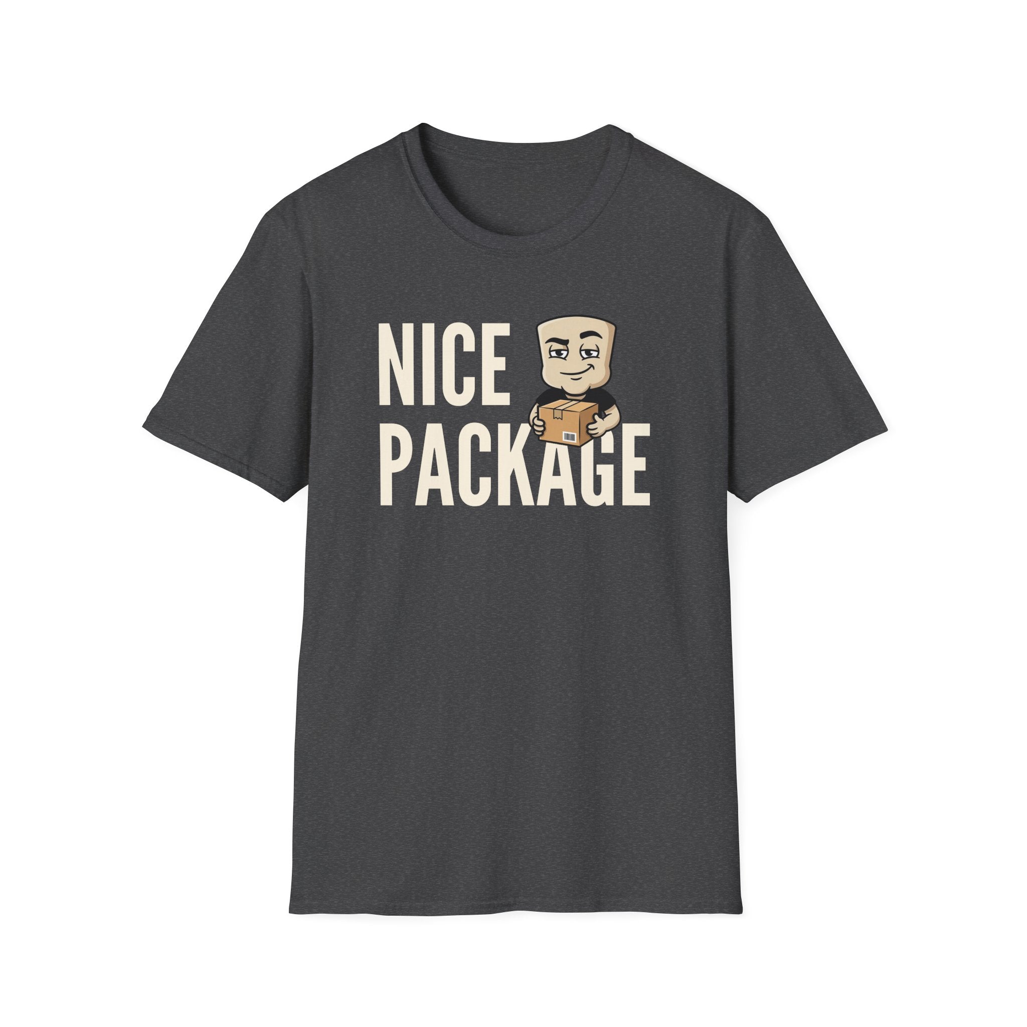 Nice Package T-Shirt, Funny Delivery Driver Tee, Mailman Postal Worker Gift Shirt, Sarcastic Adult Humor Tee Men & Women