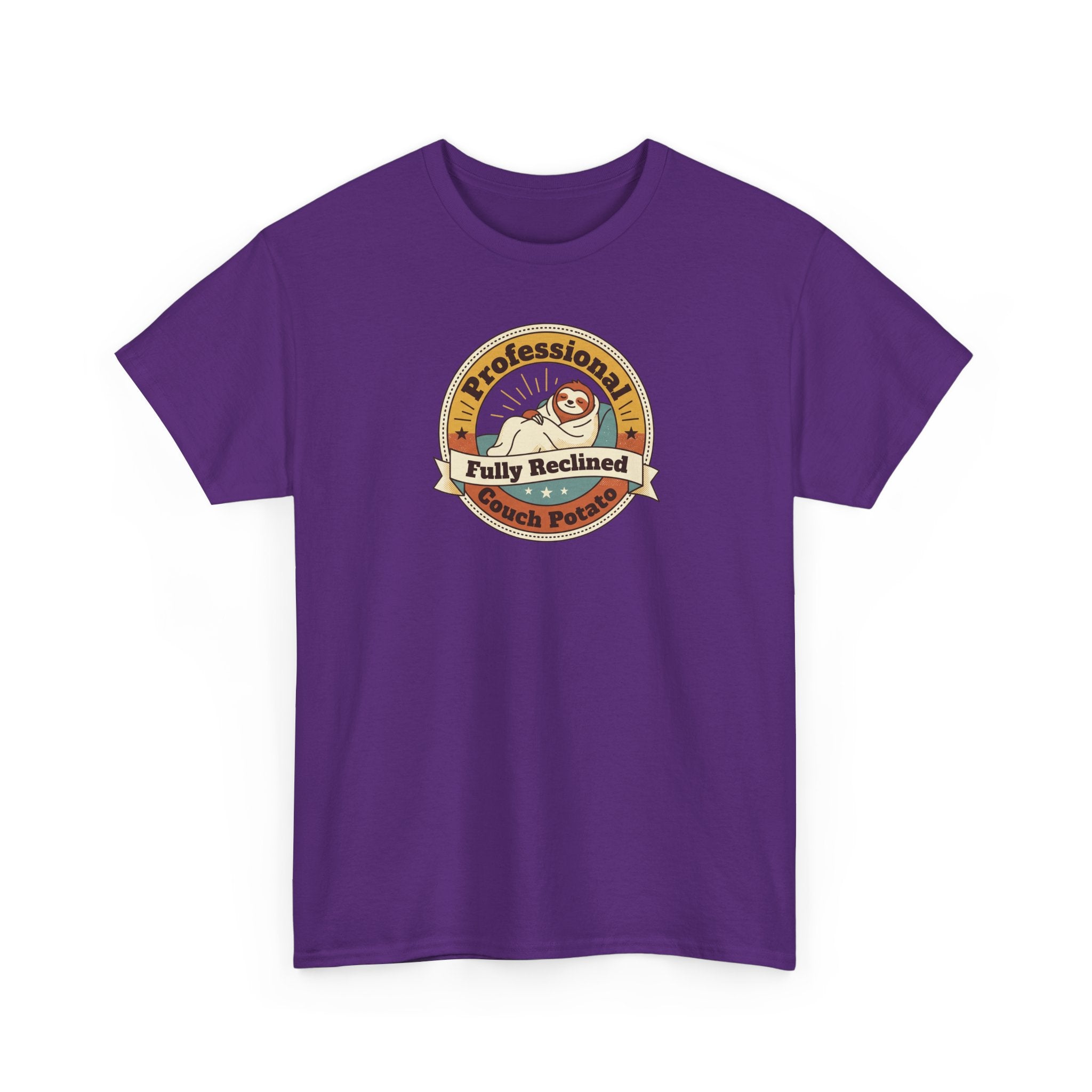 Professional Nap Club T-Shirt | Funny Couch Potato Sloth Graphic Tee