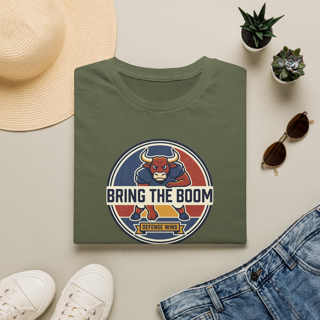 Bull Mascot T-Shirt | Vintage Sports Team Spirit Graphic Tee
