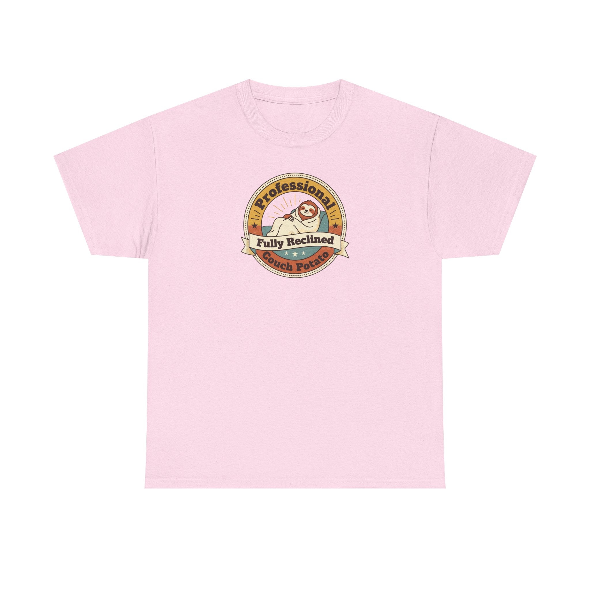 Professional Nap Club T-Shirt | Funny Couch Potato Sloth Graphic Tee