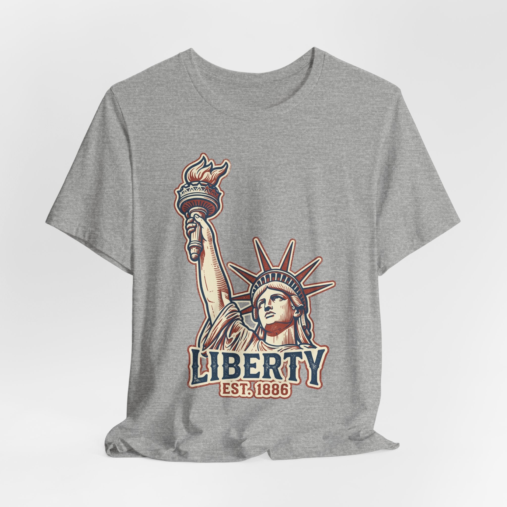 Liberty Statue Graphic Tee | Statue of Liberty Illustration, EST. 1886