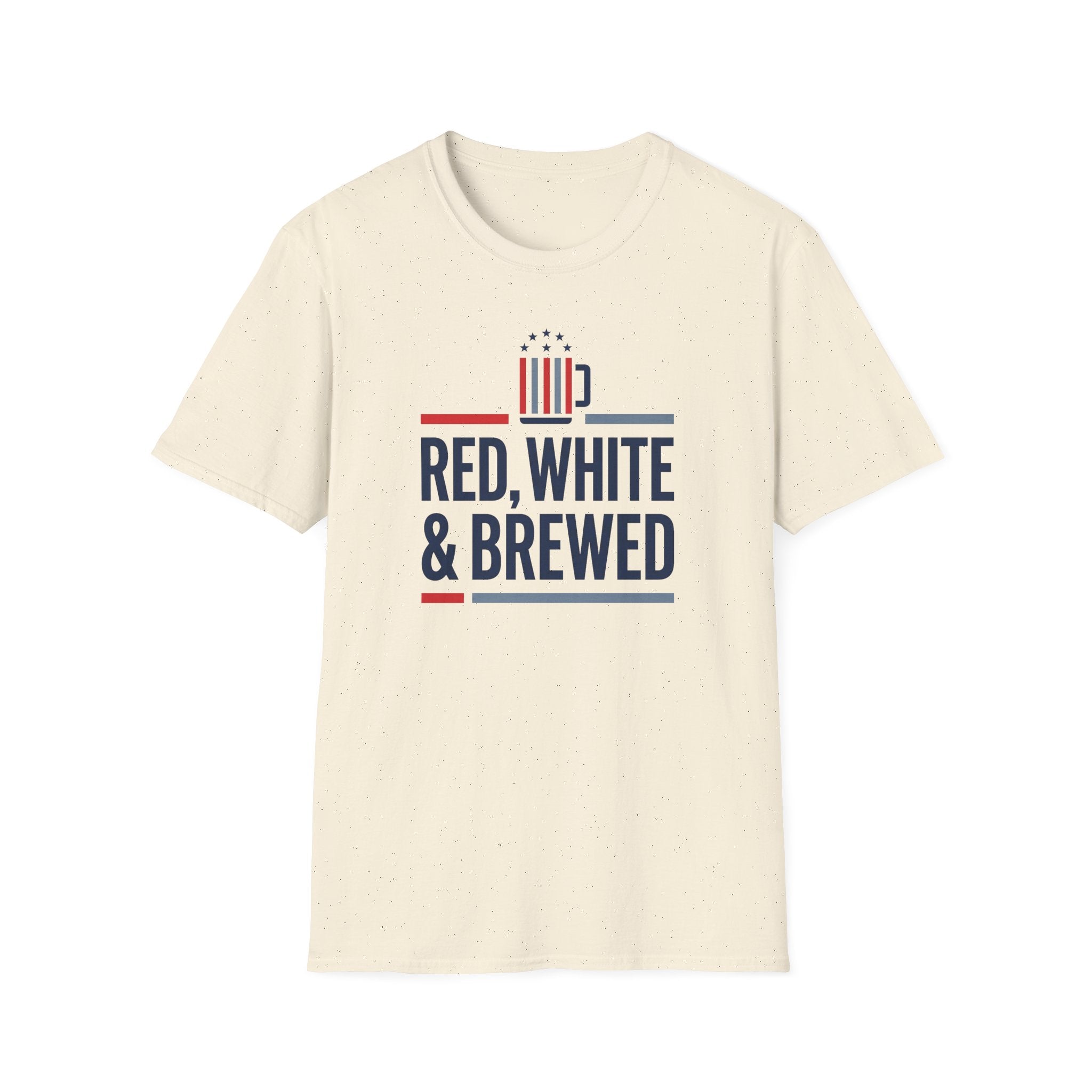 Red White & Brewed T-Shirt | Patriotic Beer Lover Tee, 4th of July Gift, Independence Day Unisex Shirt, USA Pride Graphic Tee