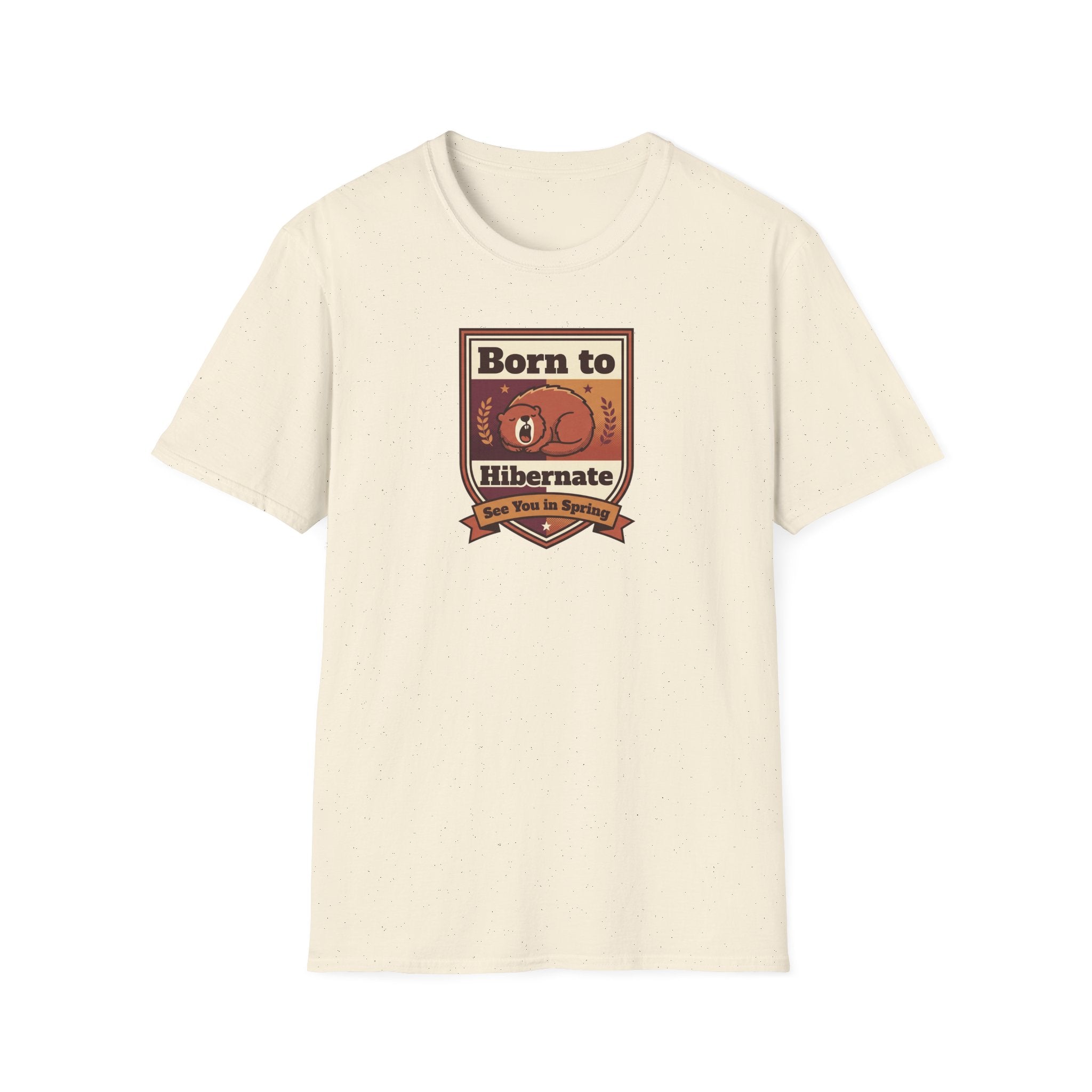Born to Hibernate Bear graphic tee | T-Shirt, Cozy Winter Design