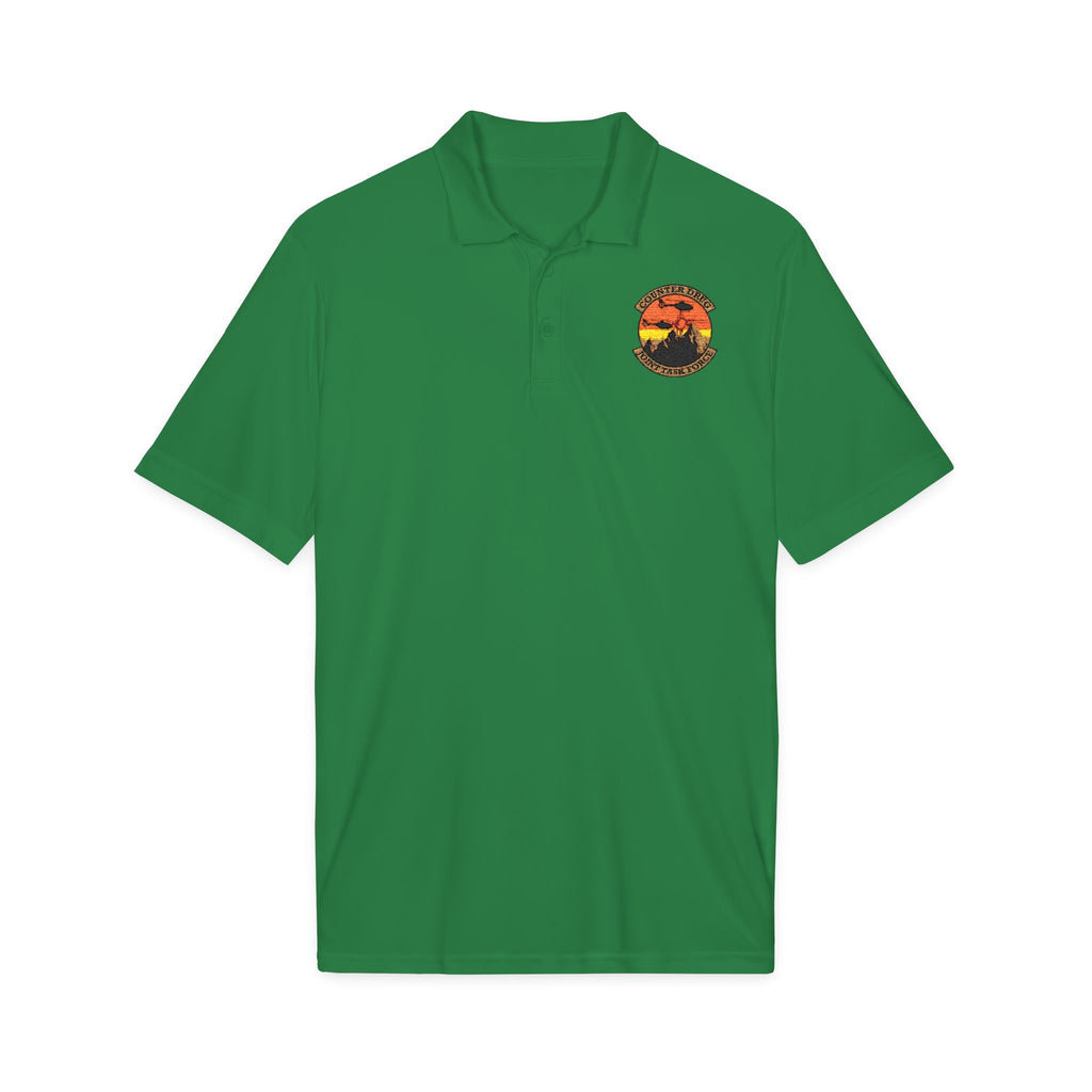 NM CDS - Sunset Surf Polo Shirt — Embroidered Logo 100% polyester
