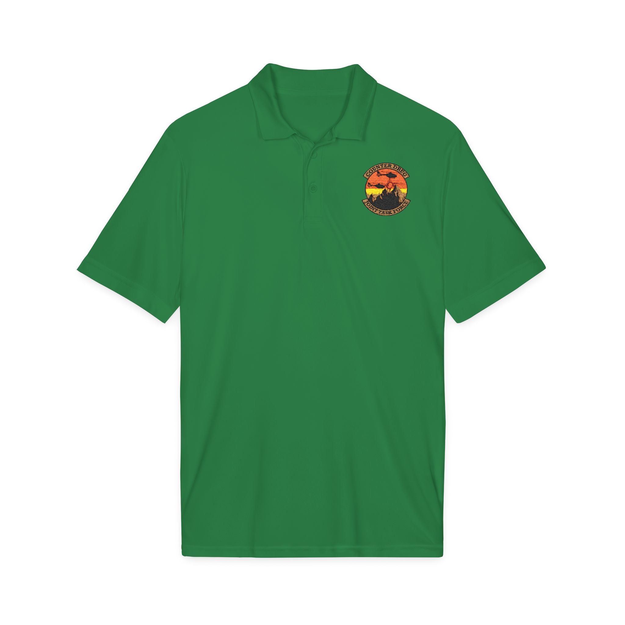 NM CDS - Sunset Surf Polo Shirt — Embroidered Logo 100% polyester