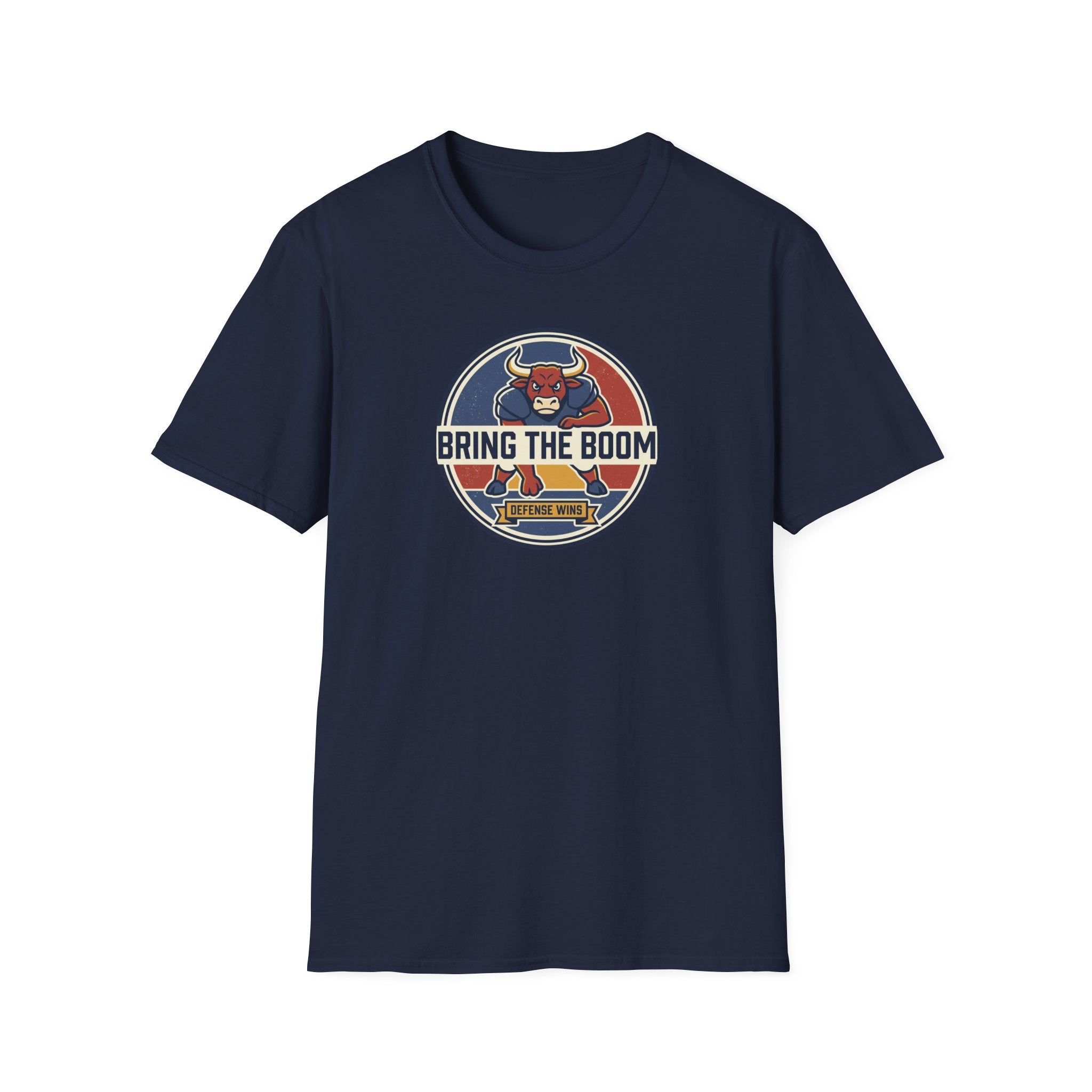 Bull Mascot T-Shirt | Vintage Sports Team Spirit Graphic Tee