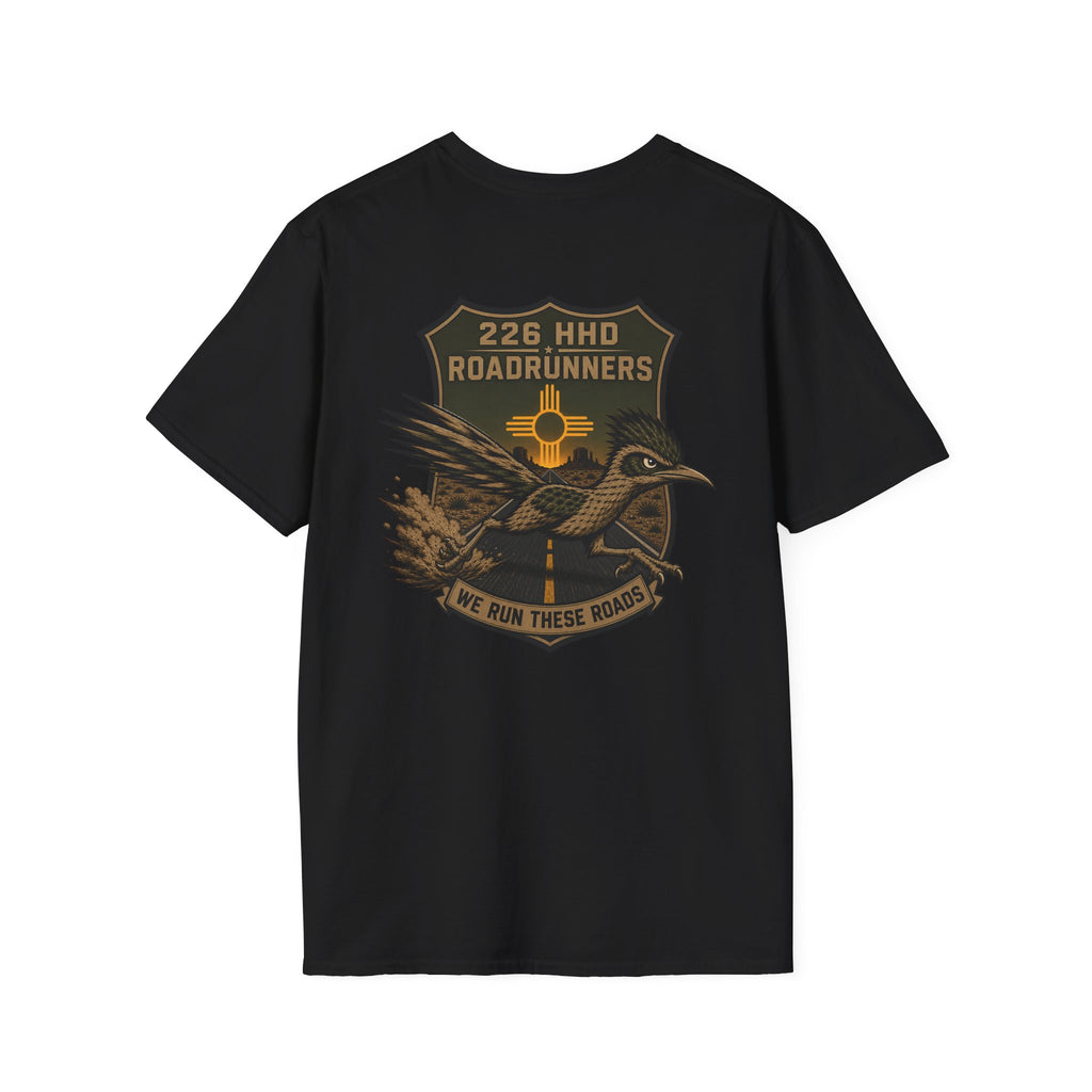 226HHD Roadrunners Tshirt - 100% Cotton Green or Black