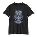 Owl T-Shirt Tribal Boho Woodland Illustration Graphic Tee Owl Lover Gift Nature Art Unisex