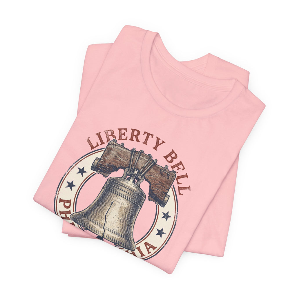 Liberty Bell Philadelphia T-Shirt | Vintage Patriotic Americana Tee