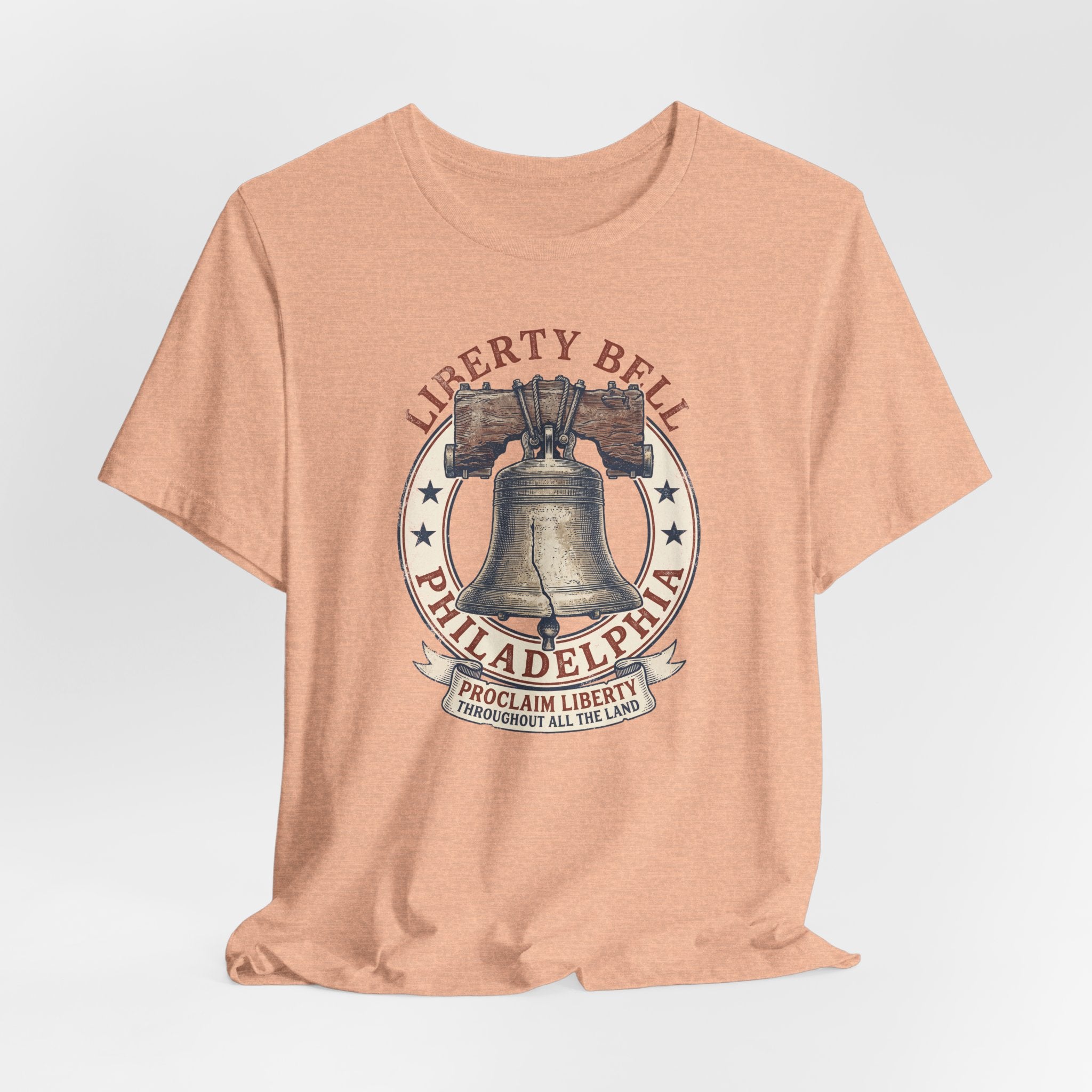 Liberty Bell Philadelphia T-Shirt | Vintage Patriotic Americana Tee