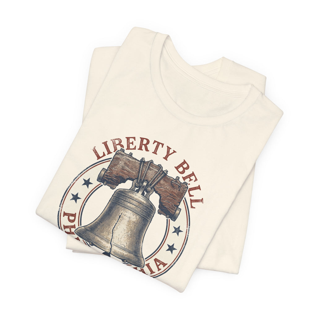 Liberty Bell Philadelphia T-Shirt | Vintage Patriotic Americana Tee