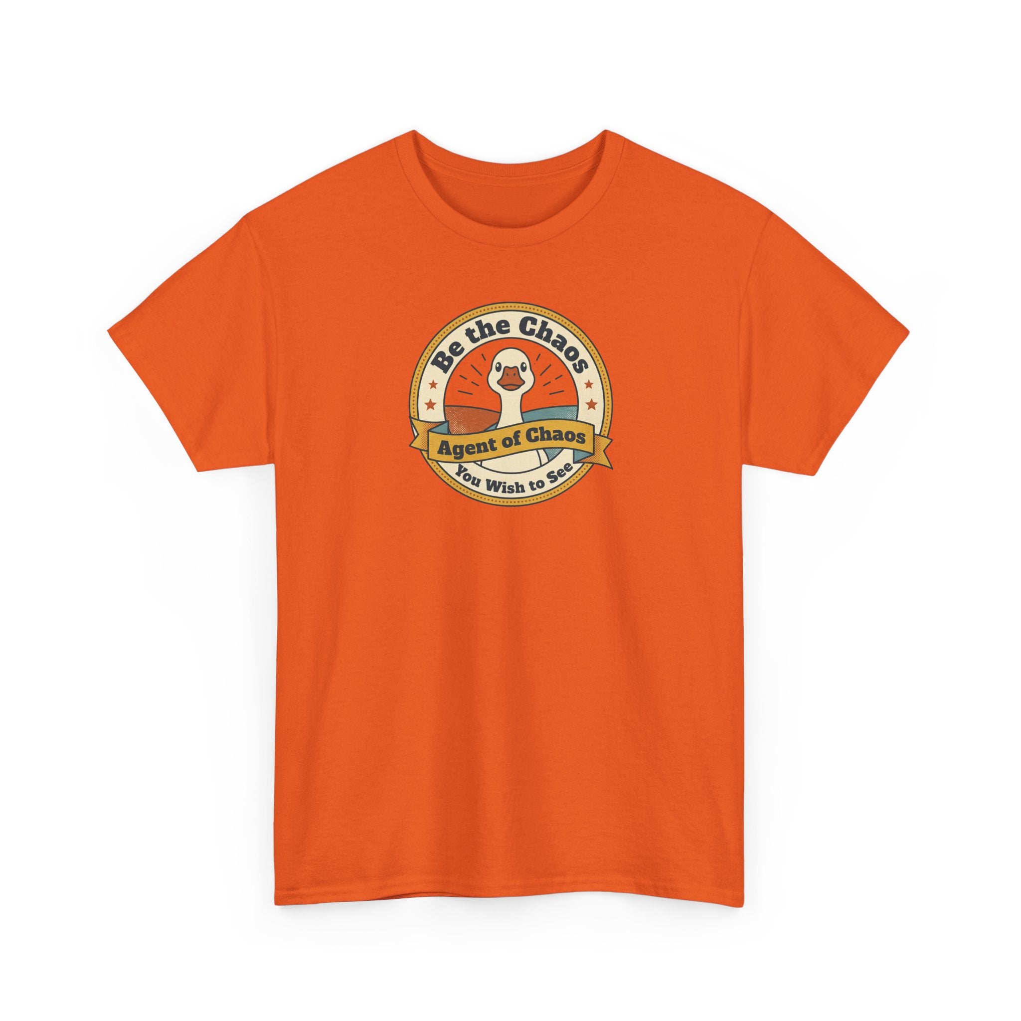 Be the Chaos Agent of Chaos T-Shirt | Cute Duck Emblem