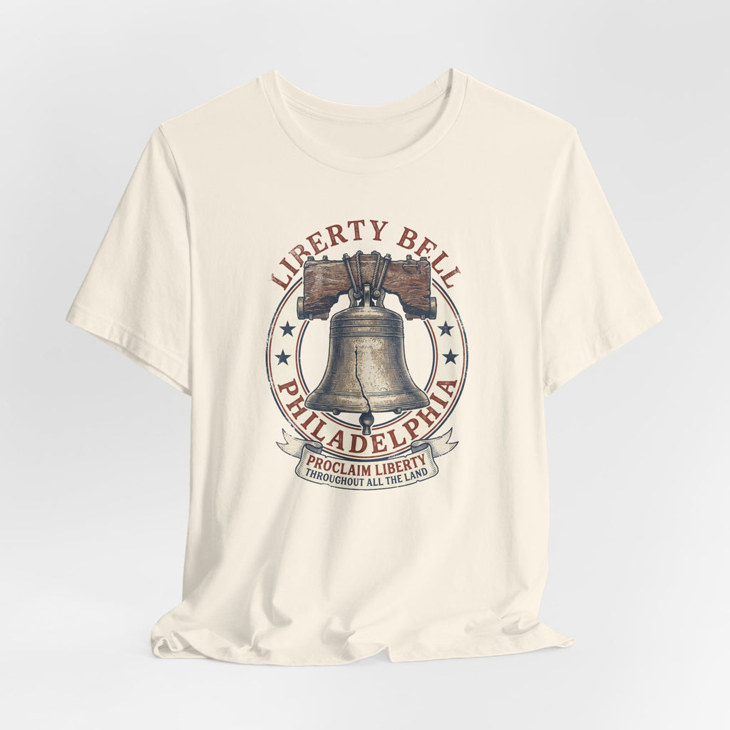 Liberty Bell Philadelphia T-Shirt | Vintage Patriotic Americana Tee