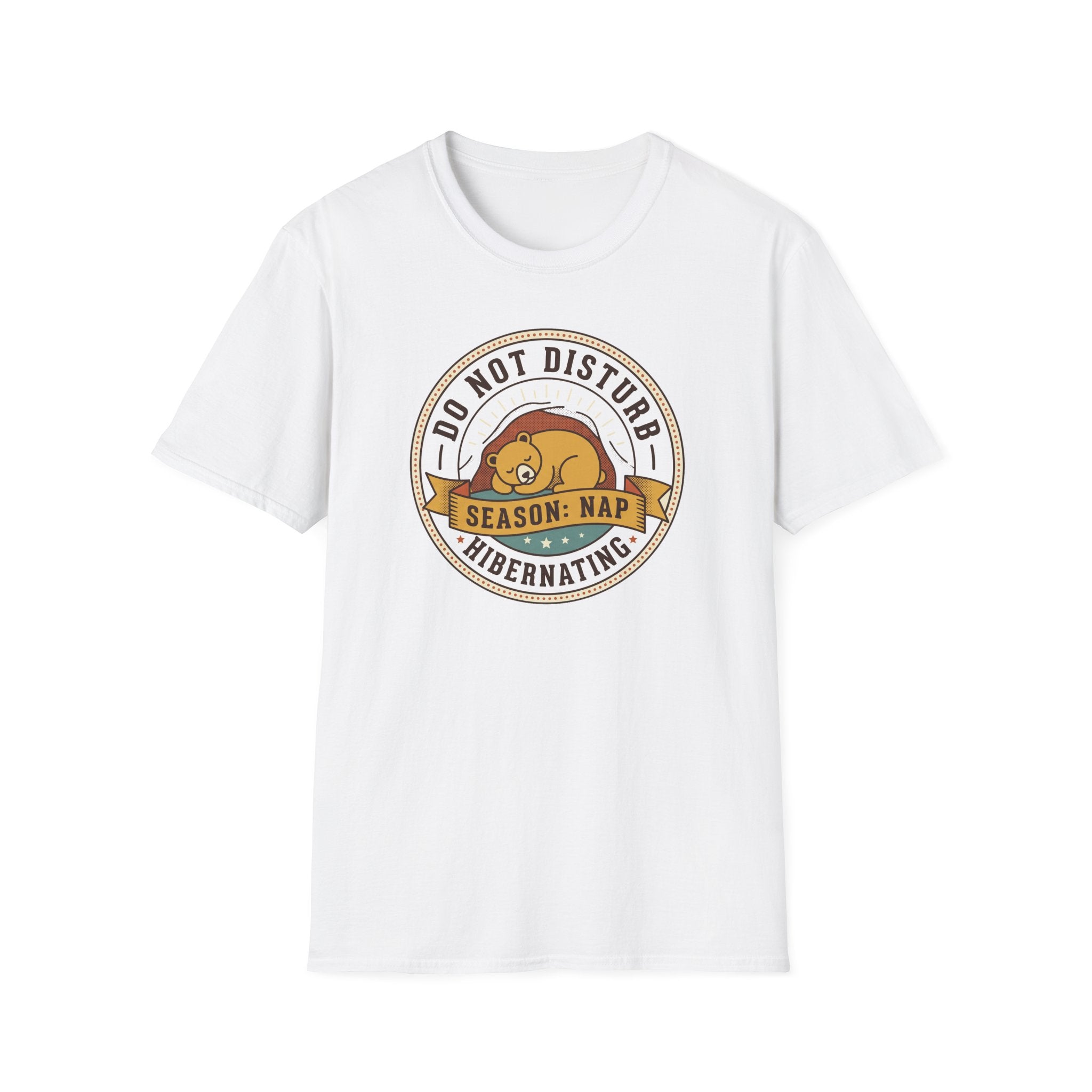 Do Not Disturb Season: Nap T-Shirt | Hibernating Bear Design