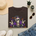 Bone To Be Wild Skeleton DJ T-Shirt | Halloween Skull Graphic Tee | Spooky Music Lover Shirt | Funny Skeleton Gift | Halloween Tee
