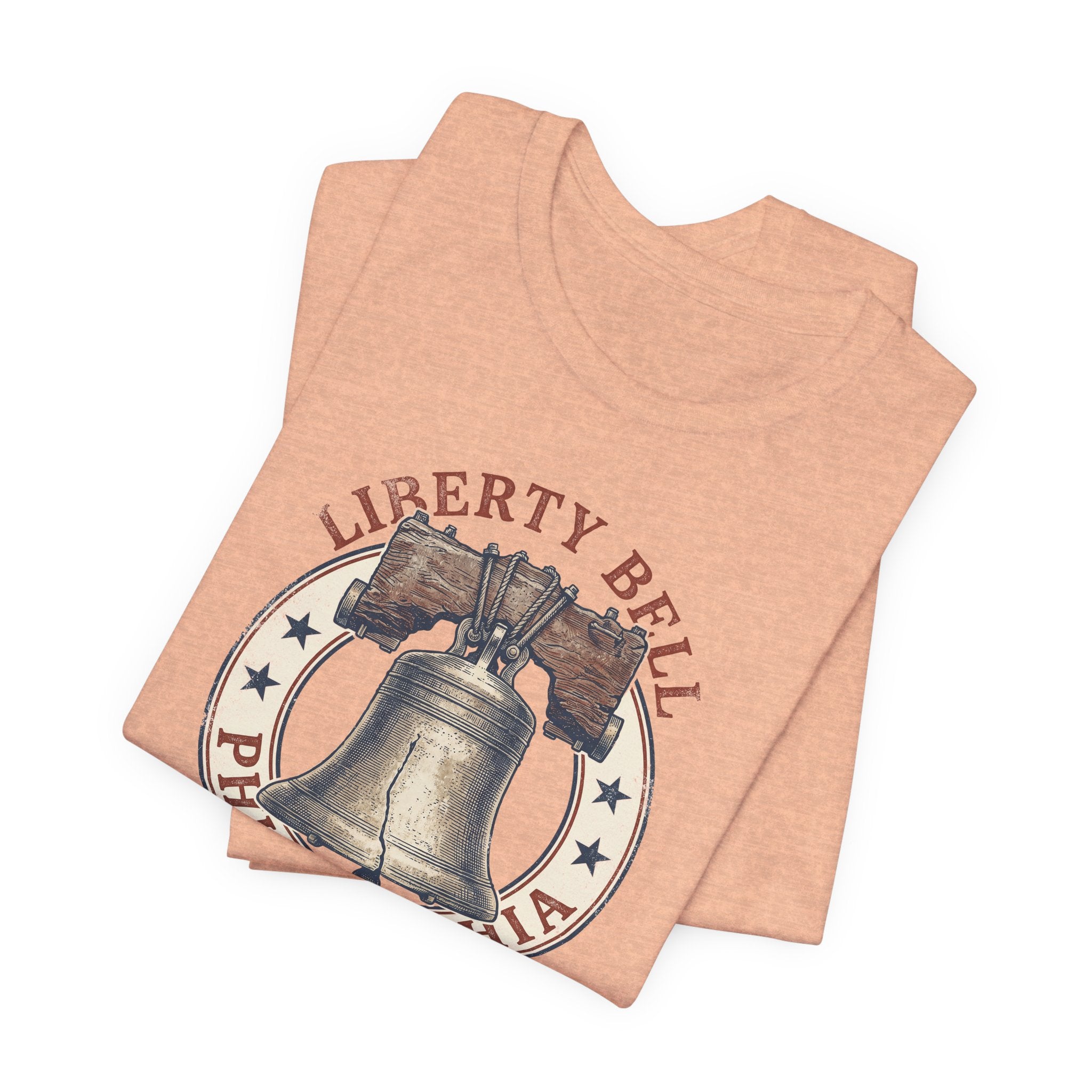 Liberty Bell Philadelphia T-Shirt | Vintage Patriotic Americana Tee