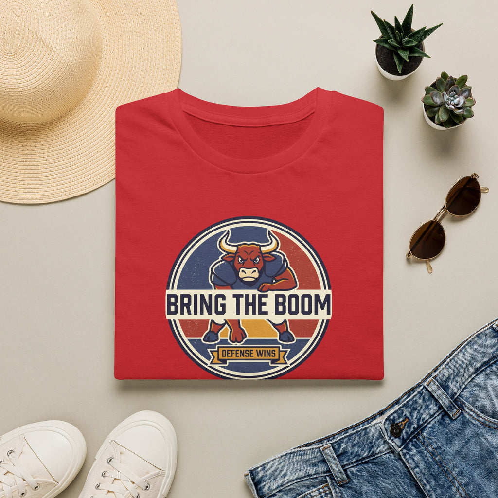 Bull Mascot T-Shirt | Vintage Sports Team Spirit Graphic Tee