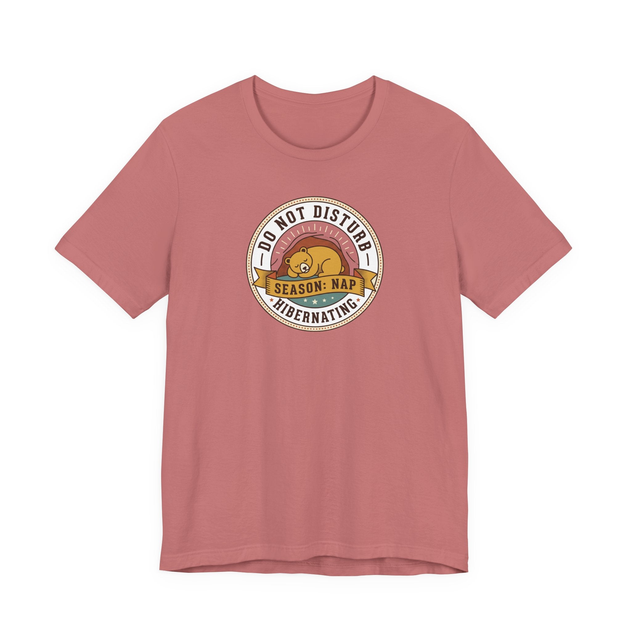 Do Not Disturb Hibernating Bear T-Shirt | Nap Season Tee