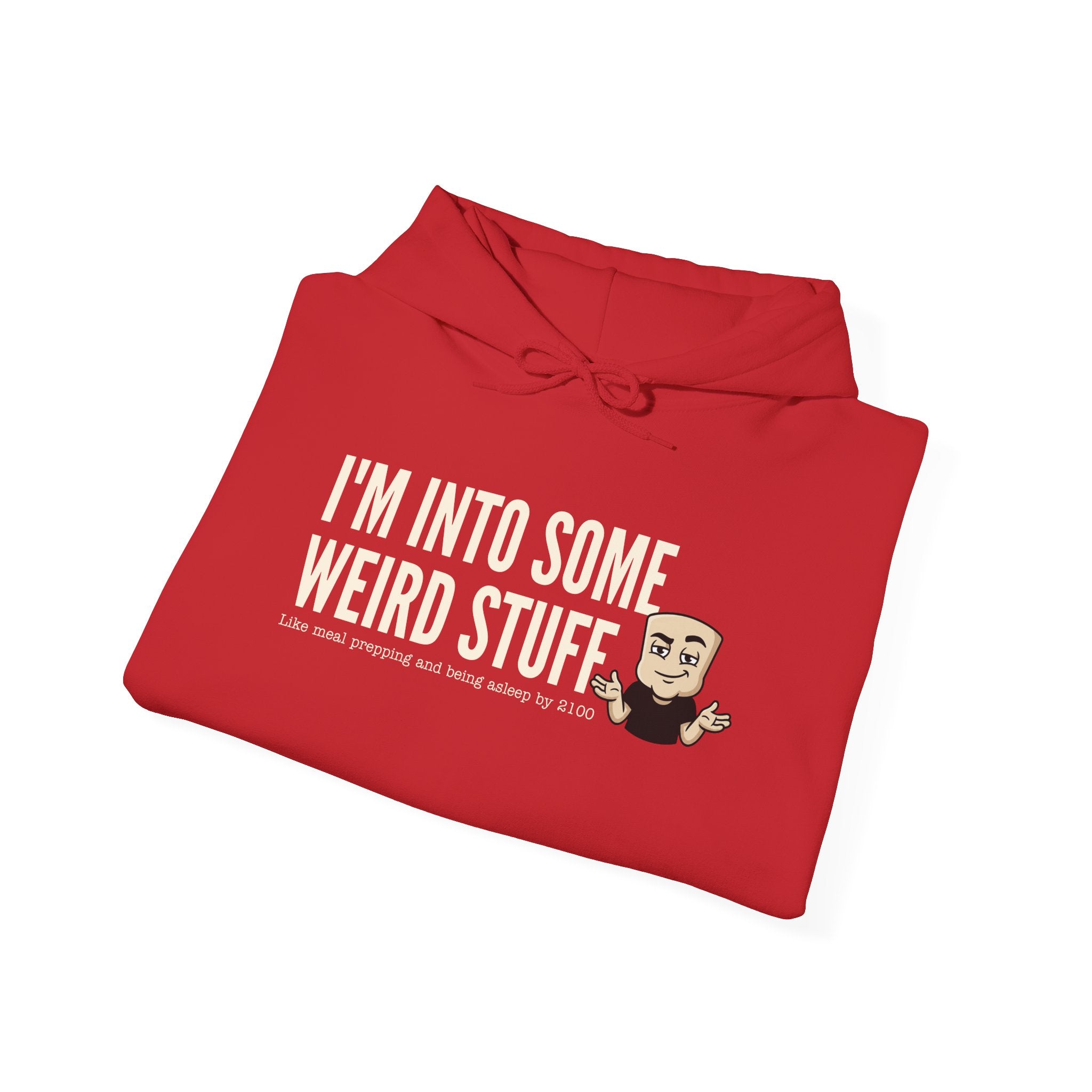 I'm Into Some Weird Stuff Hoodie | Funny Adult Humor Graphic Sweatshirt Quirky Naughty Novelty Gift