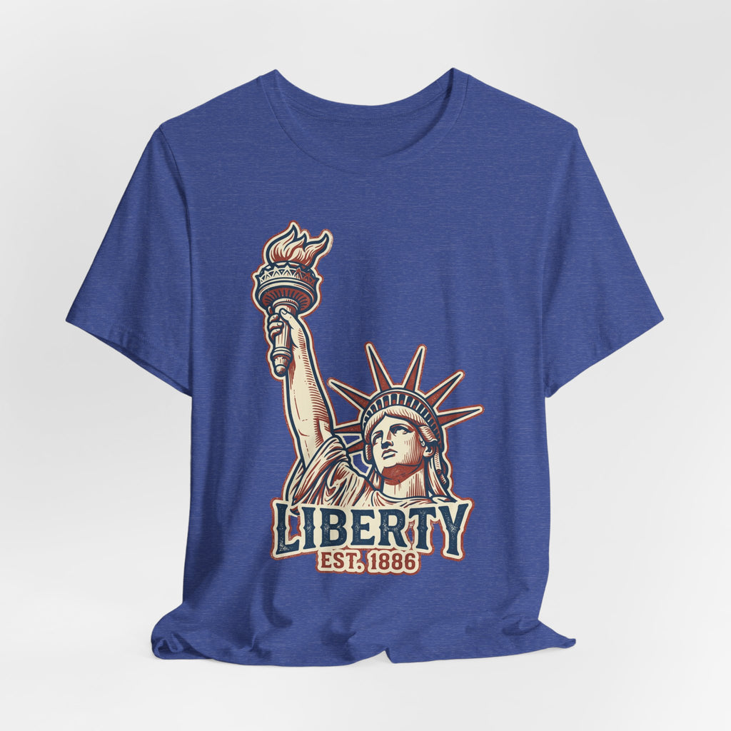 Liberty Statue Graphic Tee | Statue of Liberty Illustration, EST. 1886